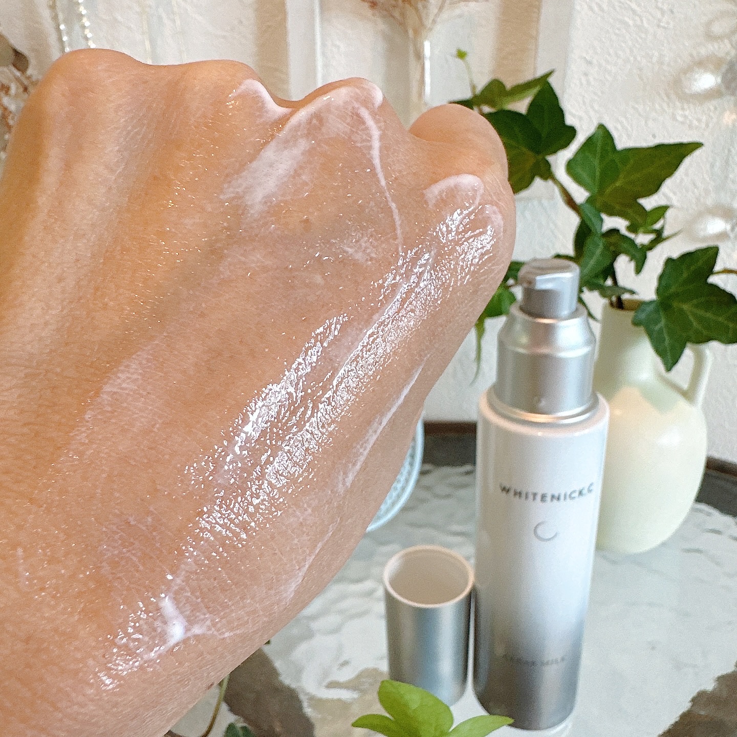 薬用ホワイトニックCクリアミルクPW/カシー/乳液を使ったクチコミ（3枚目）