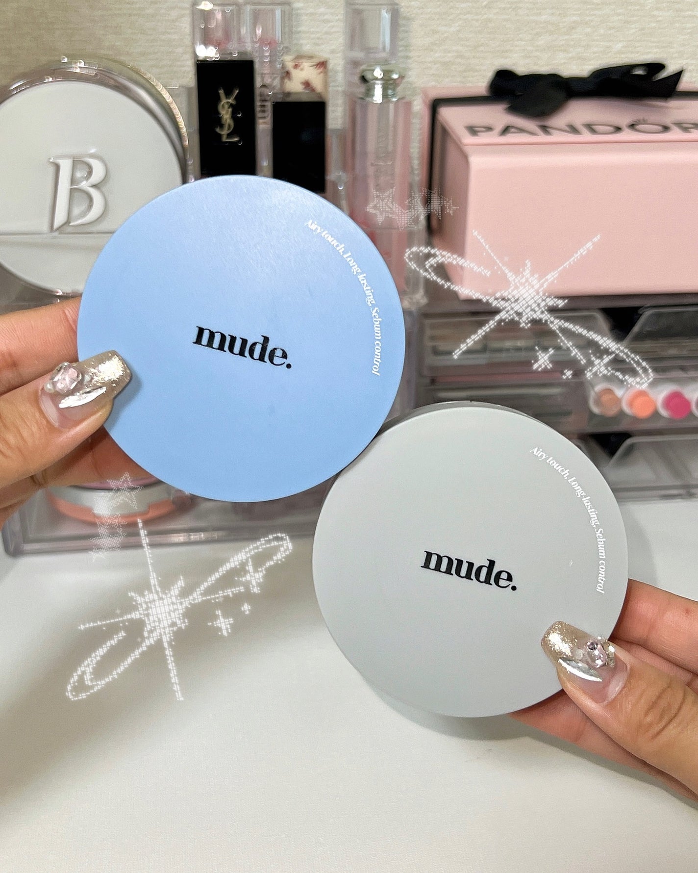 ミュードセッティングパウダーパクト/mude/プレストパウダーを使ったクチコミ(1枚目)