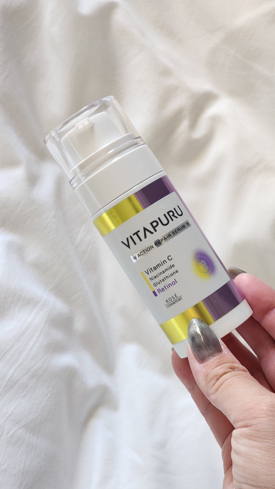 ビタプル ダブルアクション リペアセラム 15/VITAPURU/美容液を使ったクチコミ(2枚目)