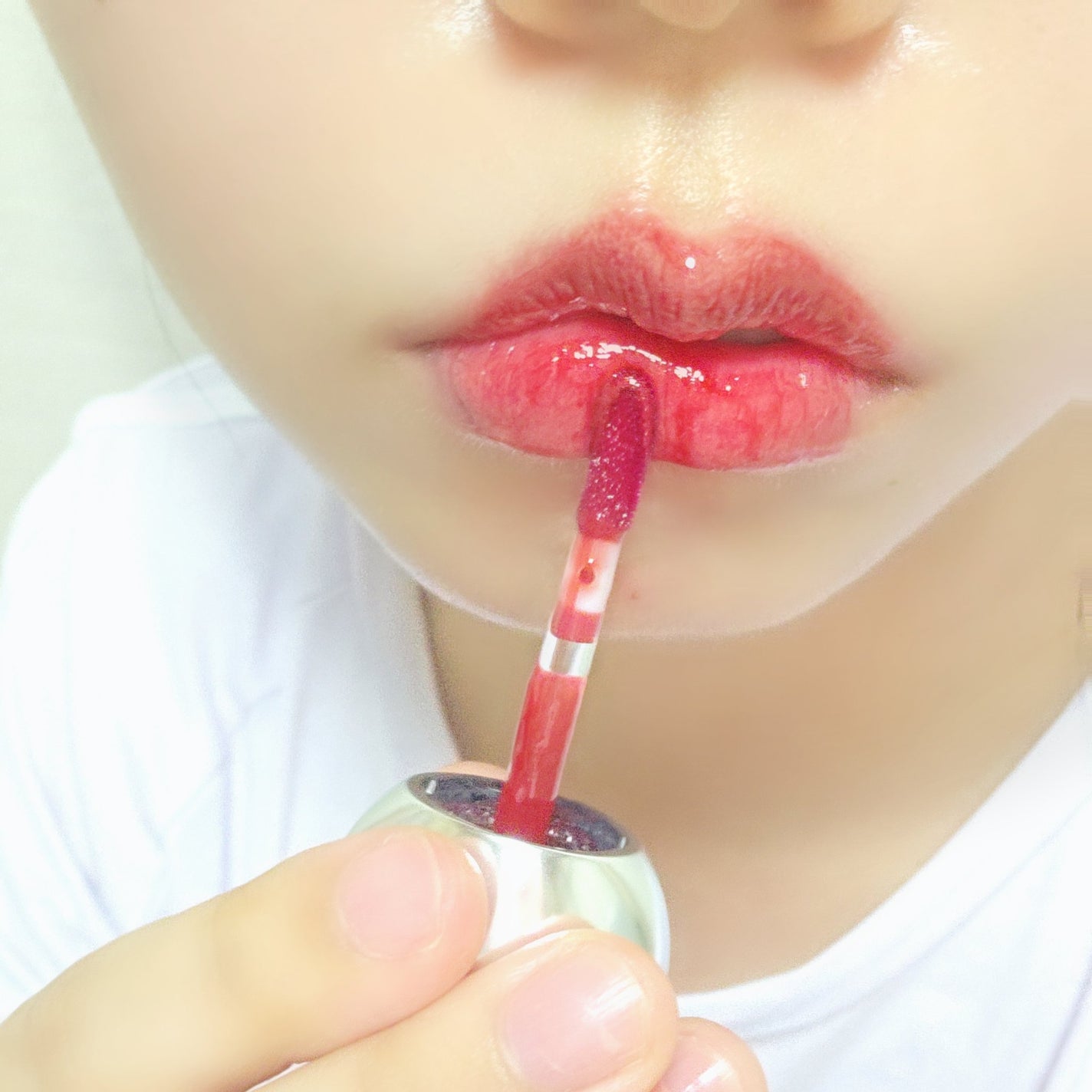 デュー ドロップ ティント/Coralhaze/リップティントを使ったクチコミ(5枚目)