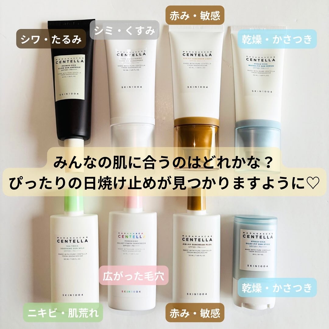 センテラ エアフィット サンクリーム プラス /SKIN1004/日焼け止めクリームを使ったクチコミ(6枚目)