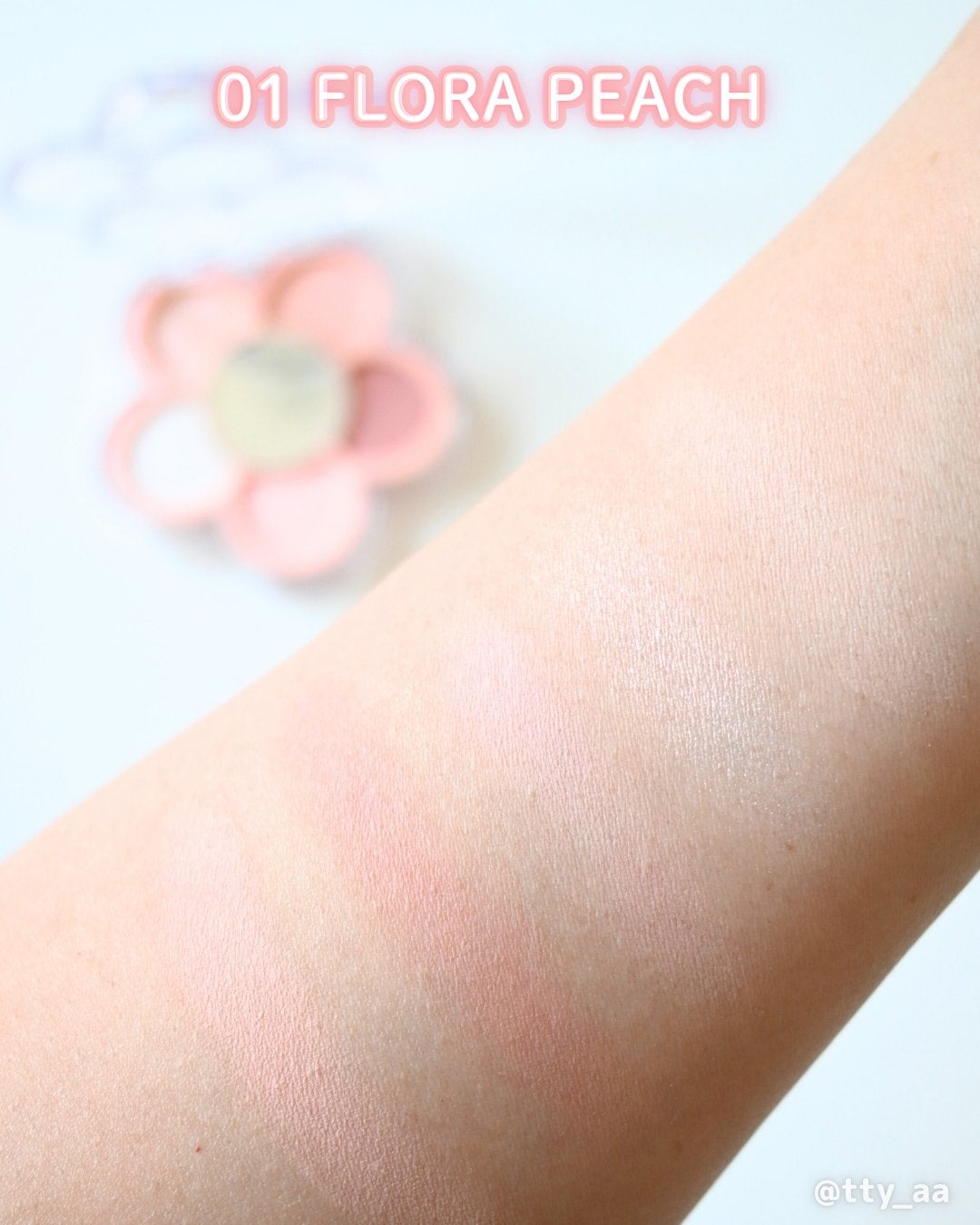 フローラアイパレット/AMUSE/アイシャドウを使ったクチコミ(4枚目)