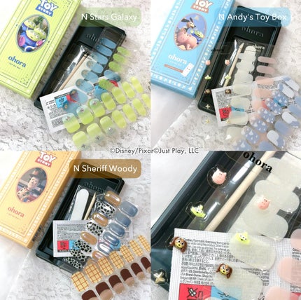 ハンド&ペディキュアセット Disney collection/ohora/ネイルシールを使ったクチコミ(2枚目)
