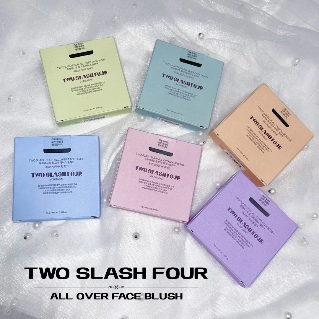 オールオーバーフェイスブラッシュ/TWO SLASH FOUR/パウダーチークを使ったクチコミ(4枚目)