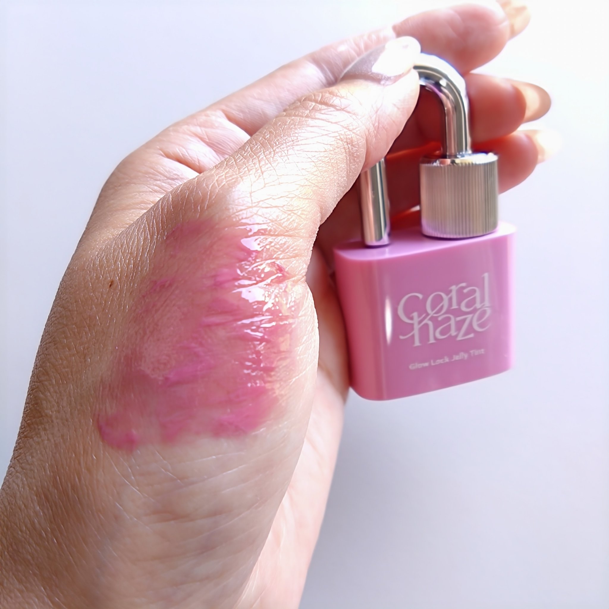 グロウロックゼリーティント/Coralhaze/リップティントを使ったクチコミ（2枚目）