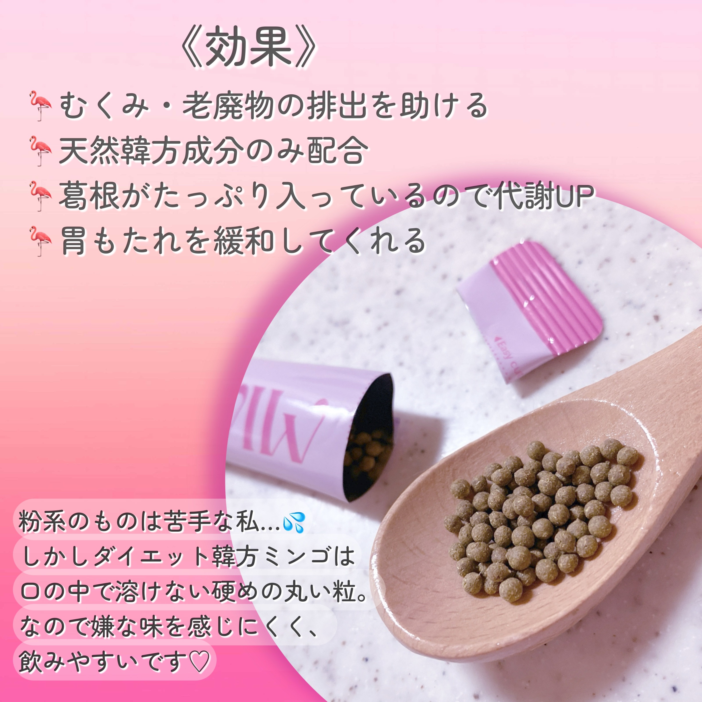 ダイエット韓方ミンゴ/ソヌ/ボディサプリメントを使ったクチコミ（2枚目）