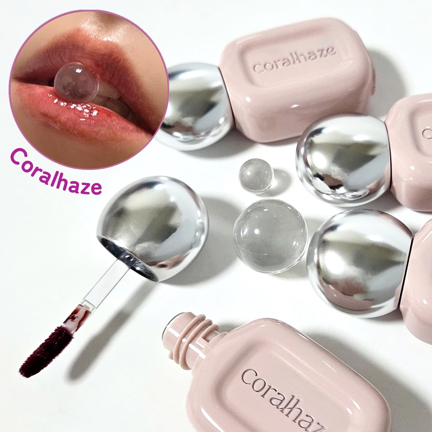 デュー ドロップ ティント/Coralhaze/リップティントを使ったクチコミ（1枚目）