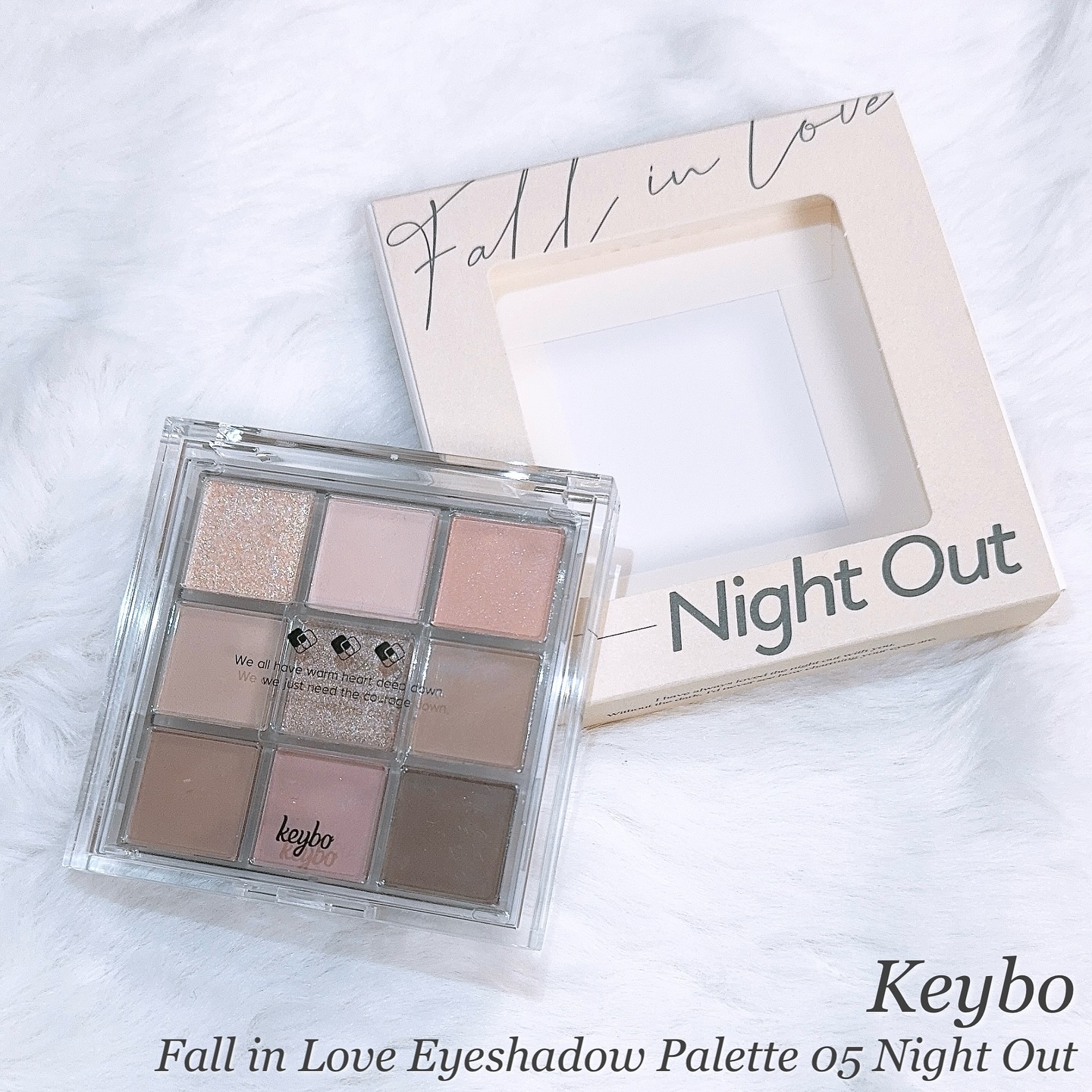 KEYBO FALL IN LOVE SHADOW PALETTE/keybo/アイシャドウパレットを使ったクチコミ（2枚目）