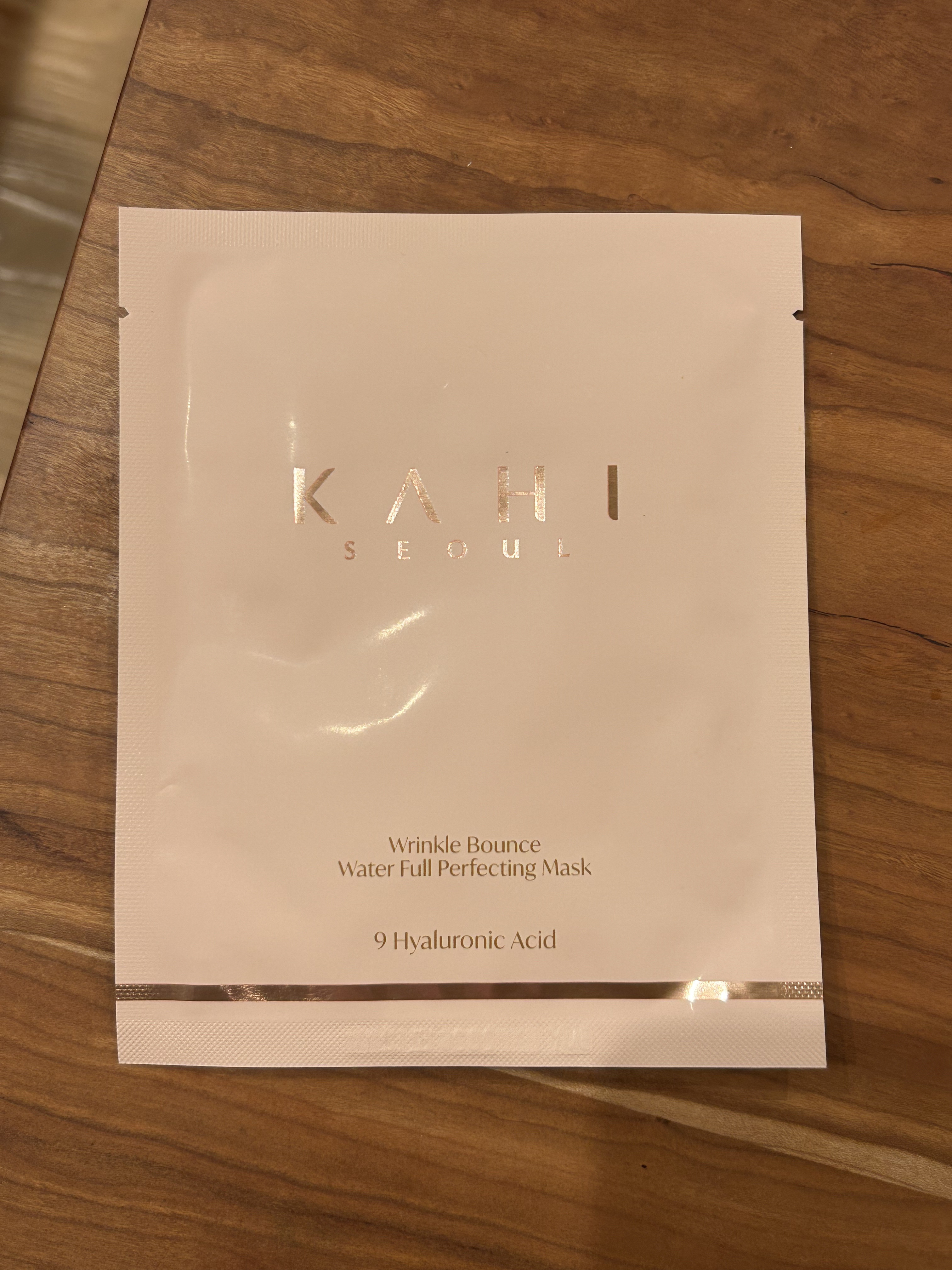 WRバウンス ウォーターフル パーフェクティング マスク/KAHI/シートマスク・パックを使ったクチコミ（1枚目）