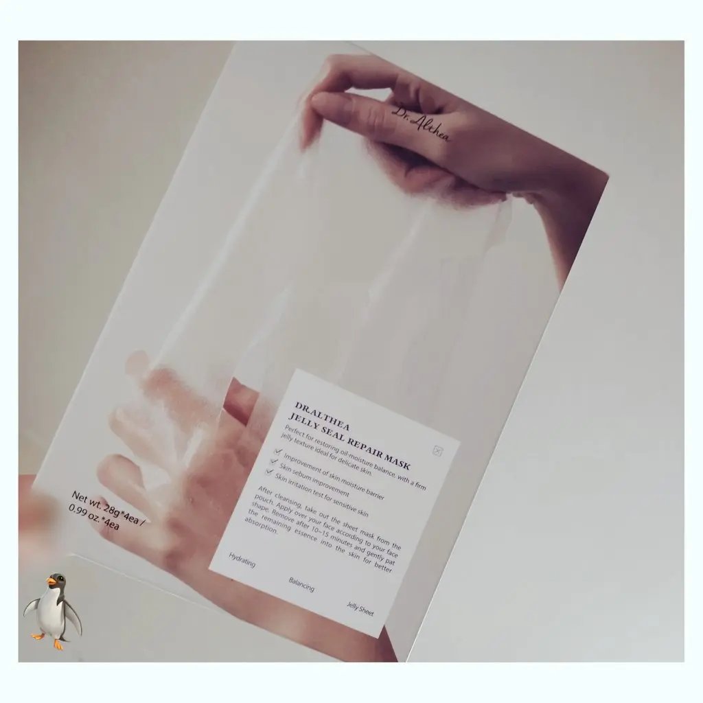 Dr.Althea JELLY SEAL DEWY MASKのクチコミ「DR.ALTHEA
JELLY SEAL REPAIR MASK
Qoo10のサンプルマーケッ.....」（1枚目）