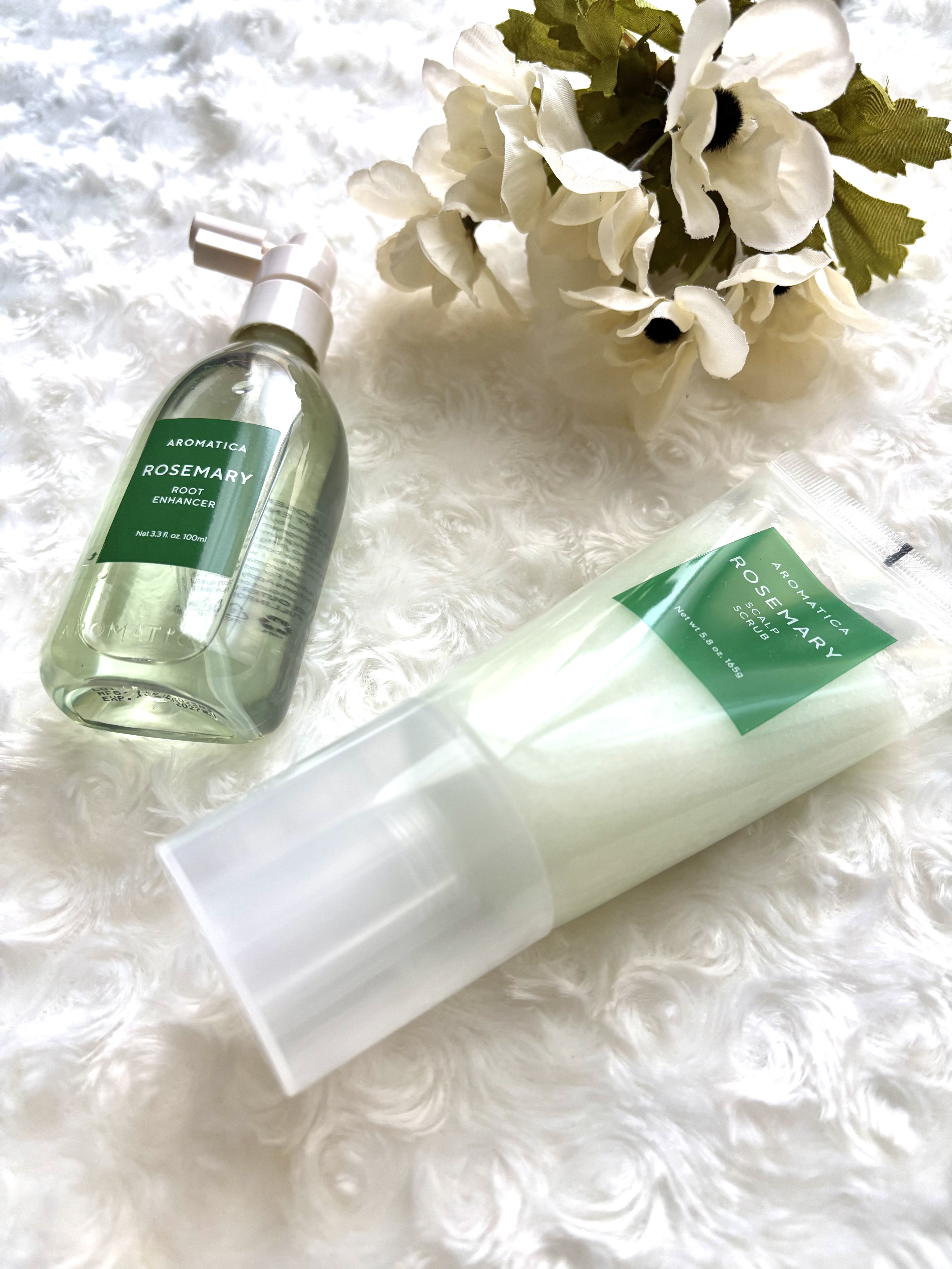 ローズマリー スカルプ スクラブ/AROMATICA/ヘッドスクラブを使ったクチコミ（3枚目）