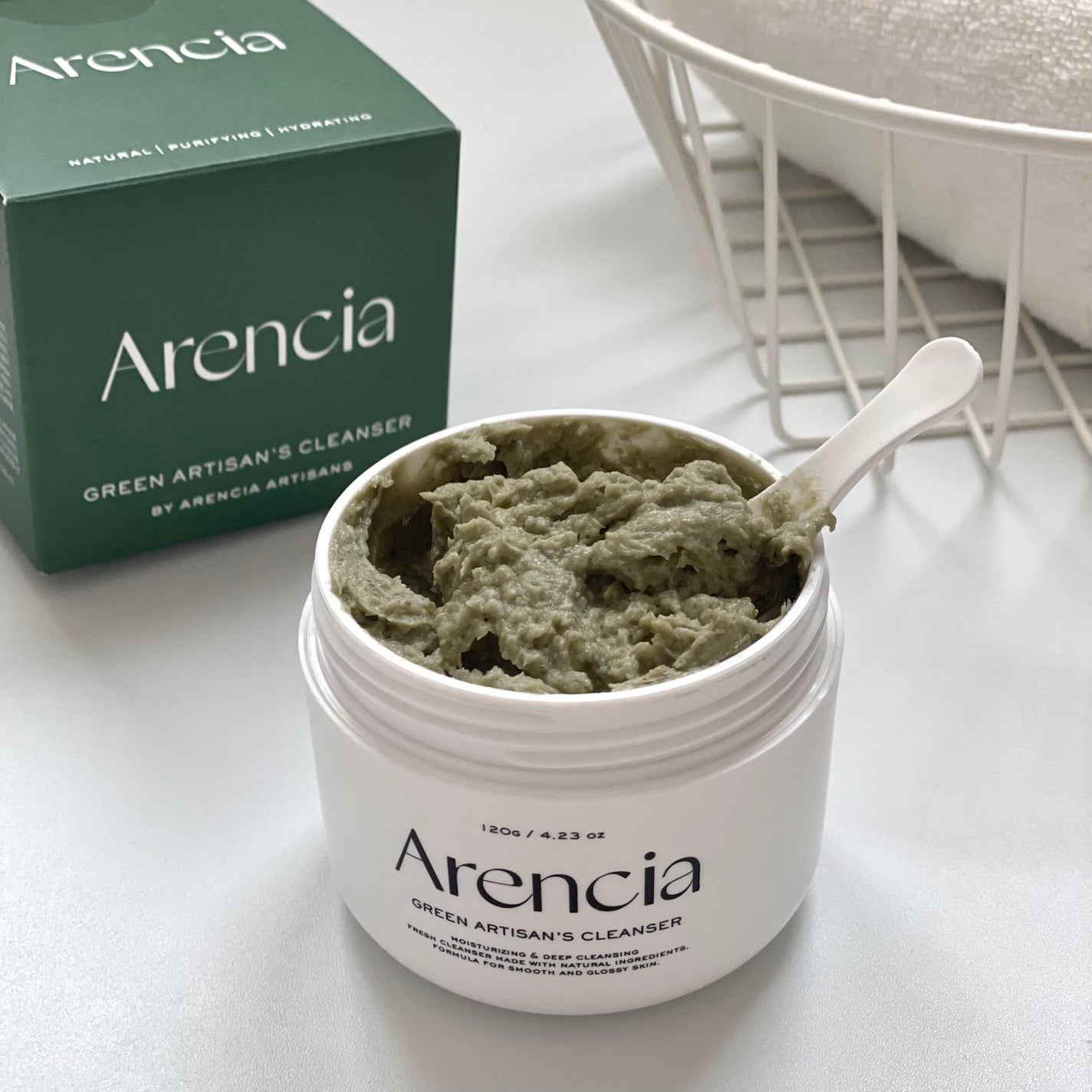 プレミアムもちソープ「グリーンアルティザン」/アレンシア/その他洗顔料を使ったクチコミ(1枚目)