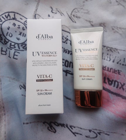 ビタカプセルエイジングケアサンクリーム/ダルバ/日焼け止め・UVケアを使ったクチコミ(1枚目)