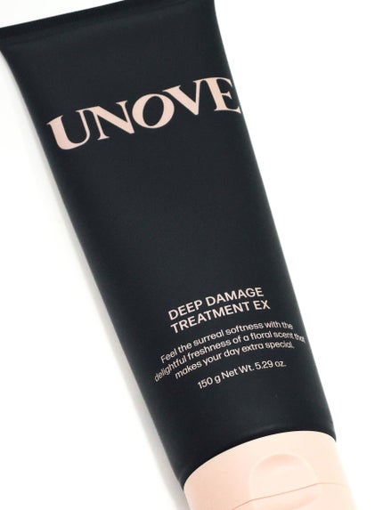 ディープダメージトリートメントEX/UNOVE/洗い流すヘアトリートメントを使ったクチコミ(3枚目)