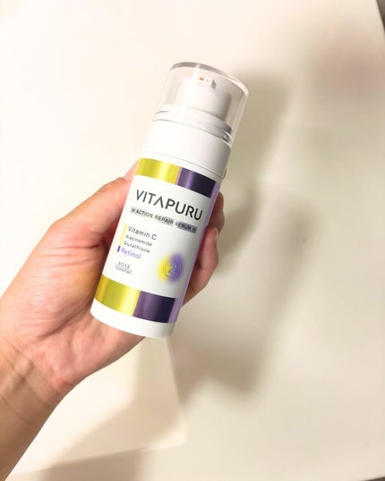 ビタプル ダブルアクション リペアセラム 15/VITAPURU/美容液を使ったクチコミ(1枚目)