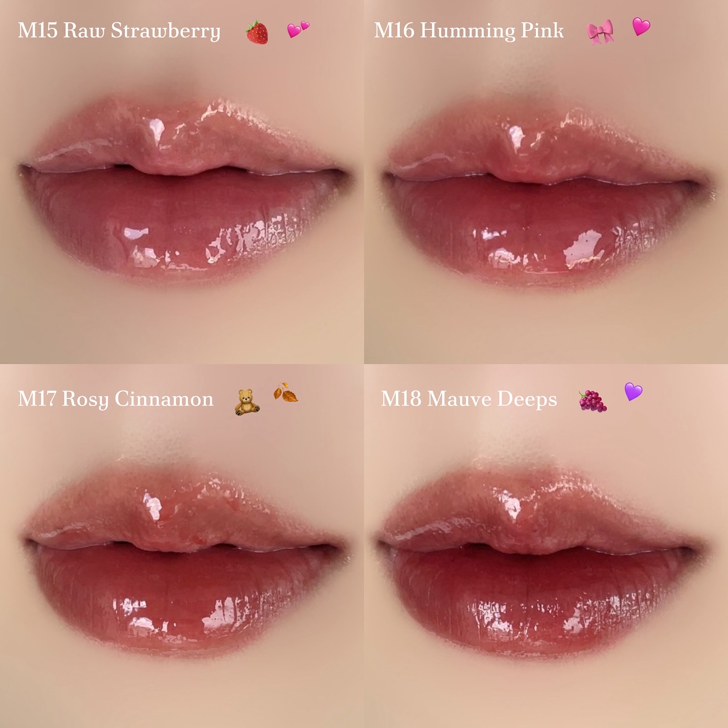 ジューシーデューイグロウティント/dasique/リップティントを使ったクチコミ（3枚目）