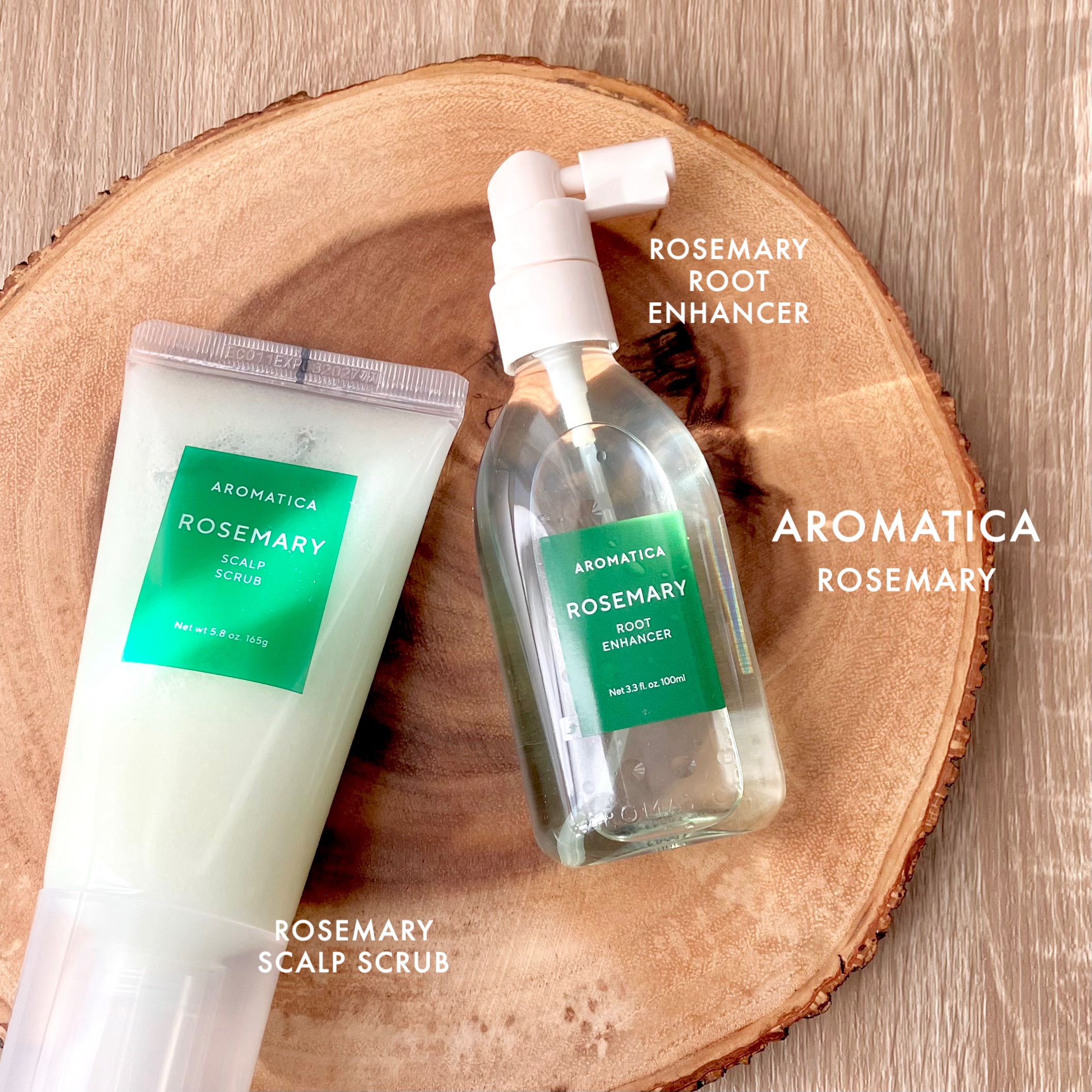 ローズマリールートエンハンサー/AROMATICA/頭皮ローションを使ったクチコミ（1枚目）