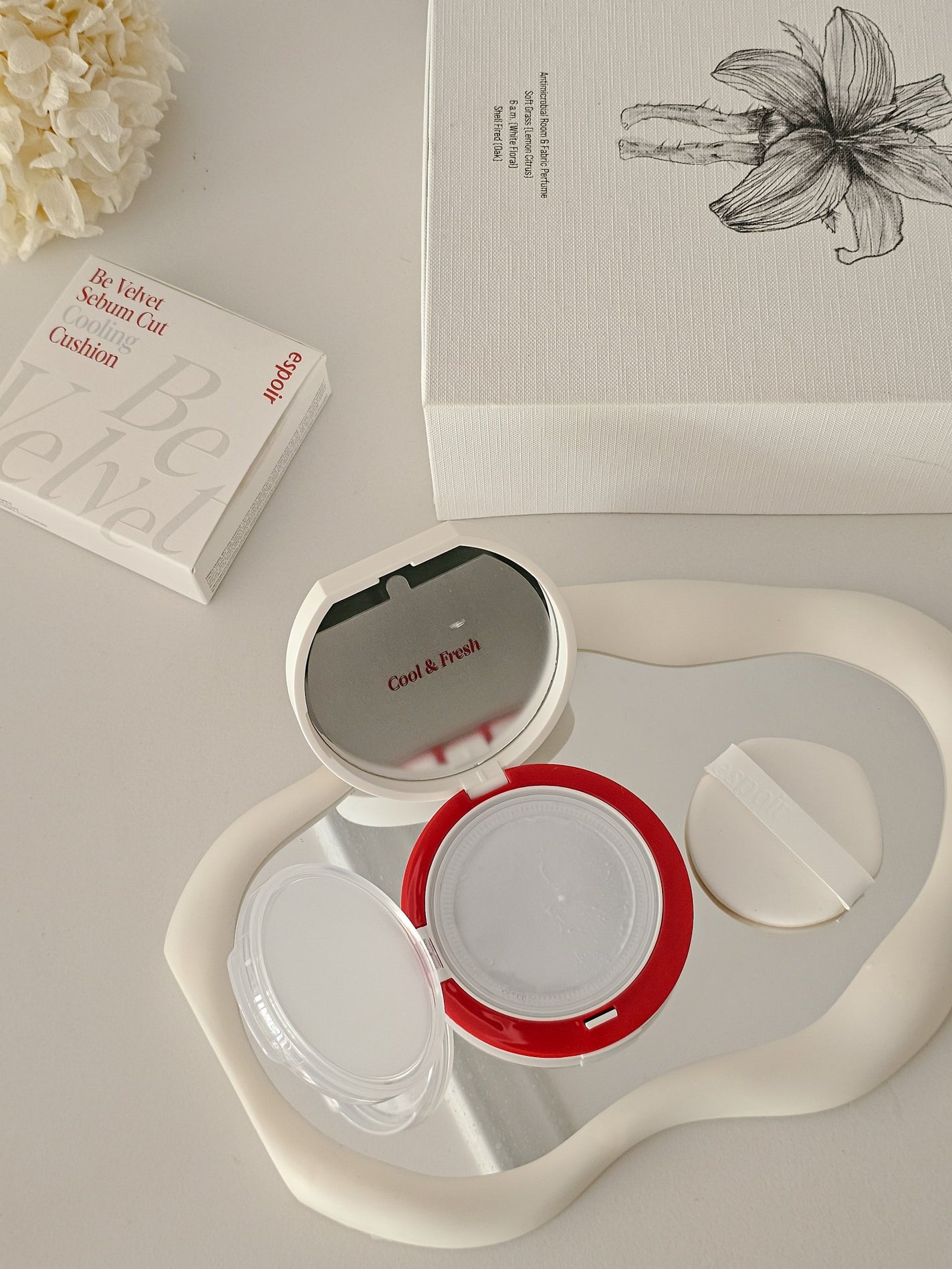 ビーベルベット セバムカットクッション/espoir/プレストパウダーを使ったクチコミ(1枚目)