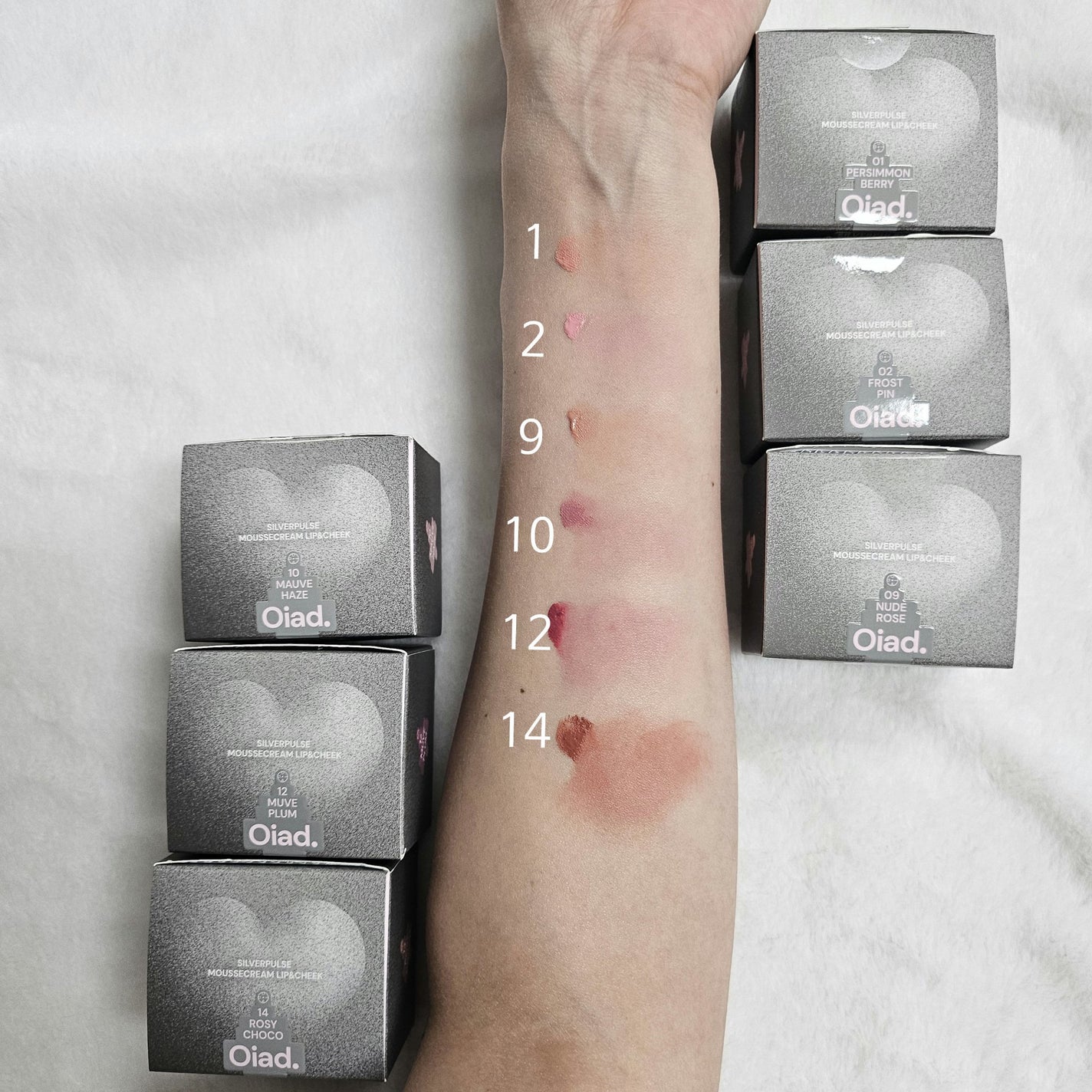 シルバーパース ムースクリーム リップ&チーク/oiad/ジェル・クリームチークを使ったクチコミ(3枚目)