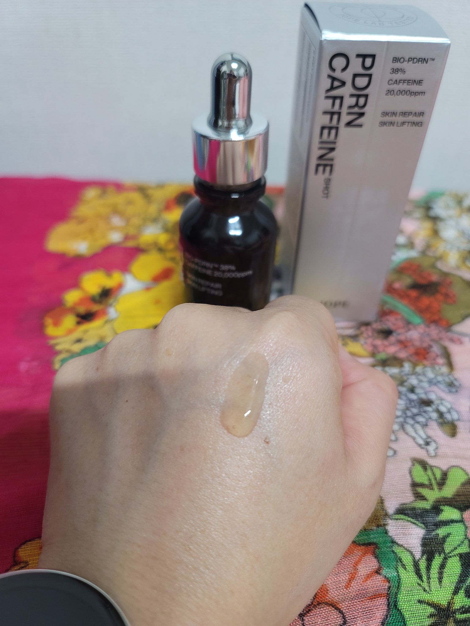 PDRNカフェインショット/IOPE/美容液を使ったクチコミ（2枚目）