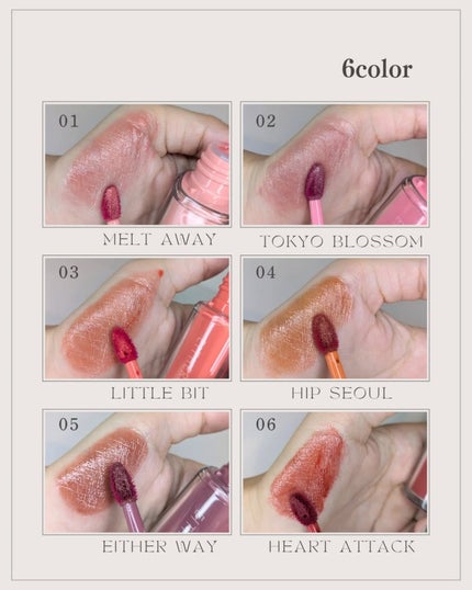 Dewy Syrup Tint/EITHER&/口紅を使ったクチコミ(3枚目)