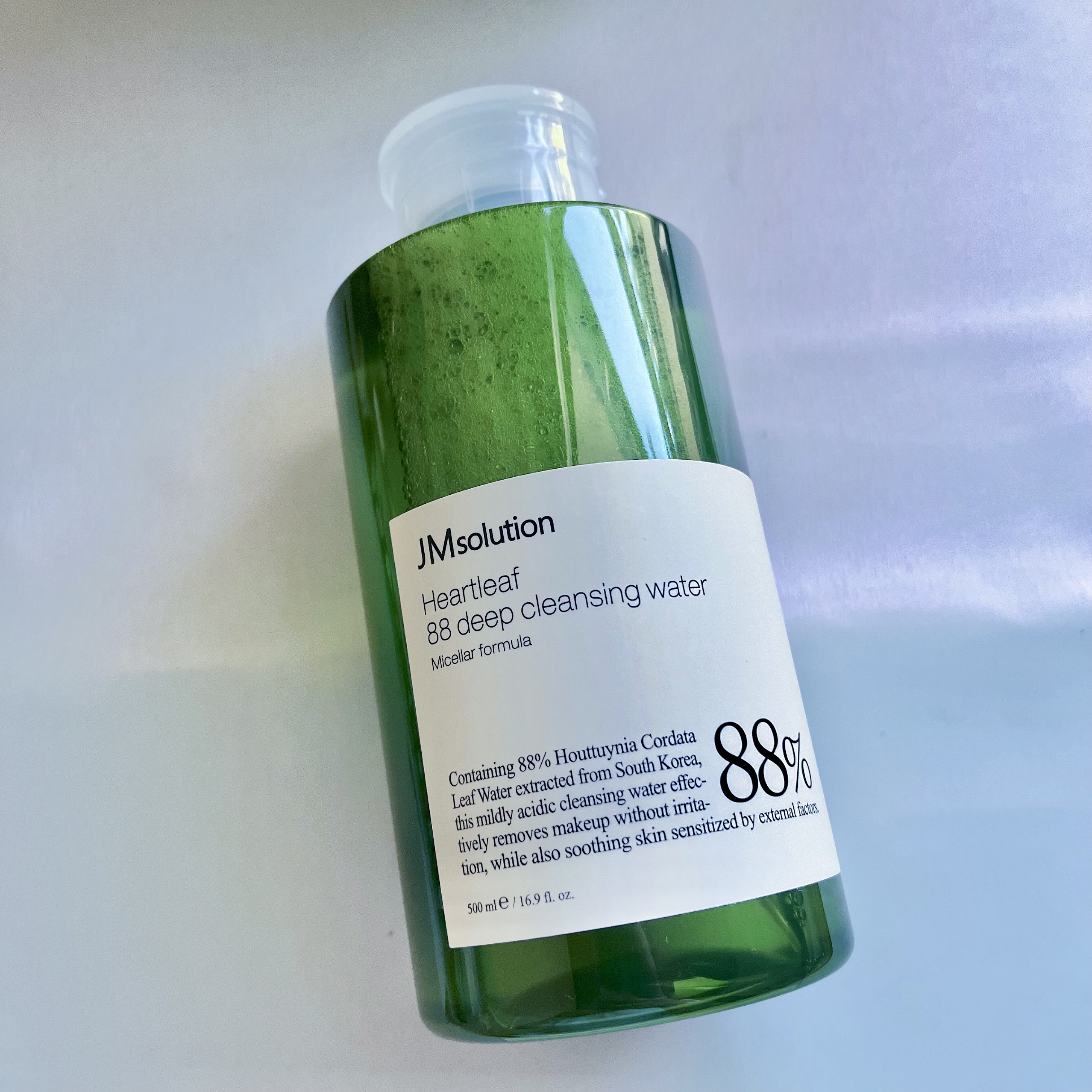 ハートリーフ88ディープクレンジングウォーター/JM solution Life/クレンジングウォーターを使ったクチコミ（2枚目）