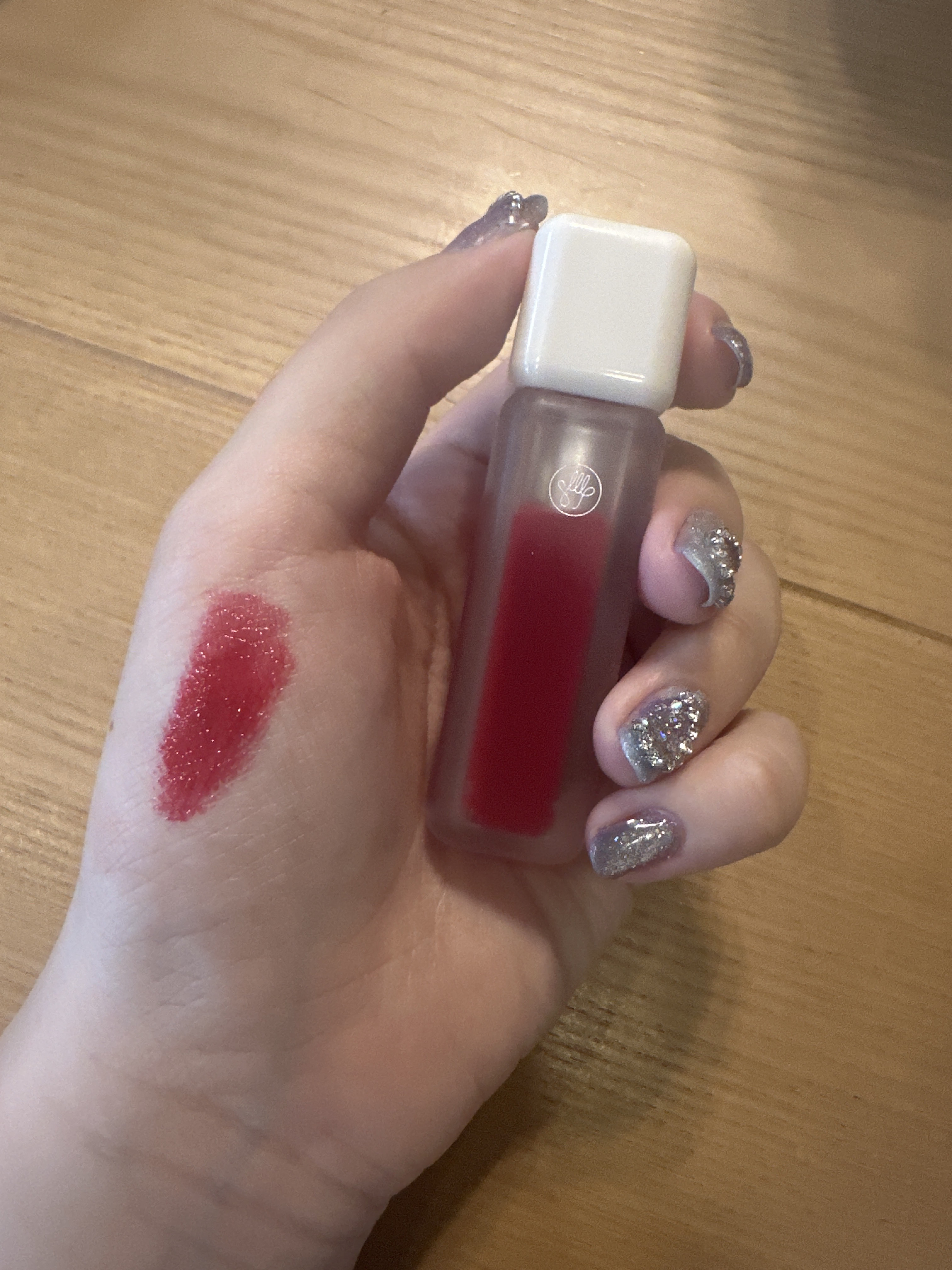 Arti Water Glow Tint #04 Plum Berry/SON&PARK/口紅を使ったクチコミ（1枚目）