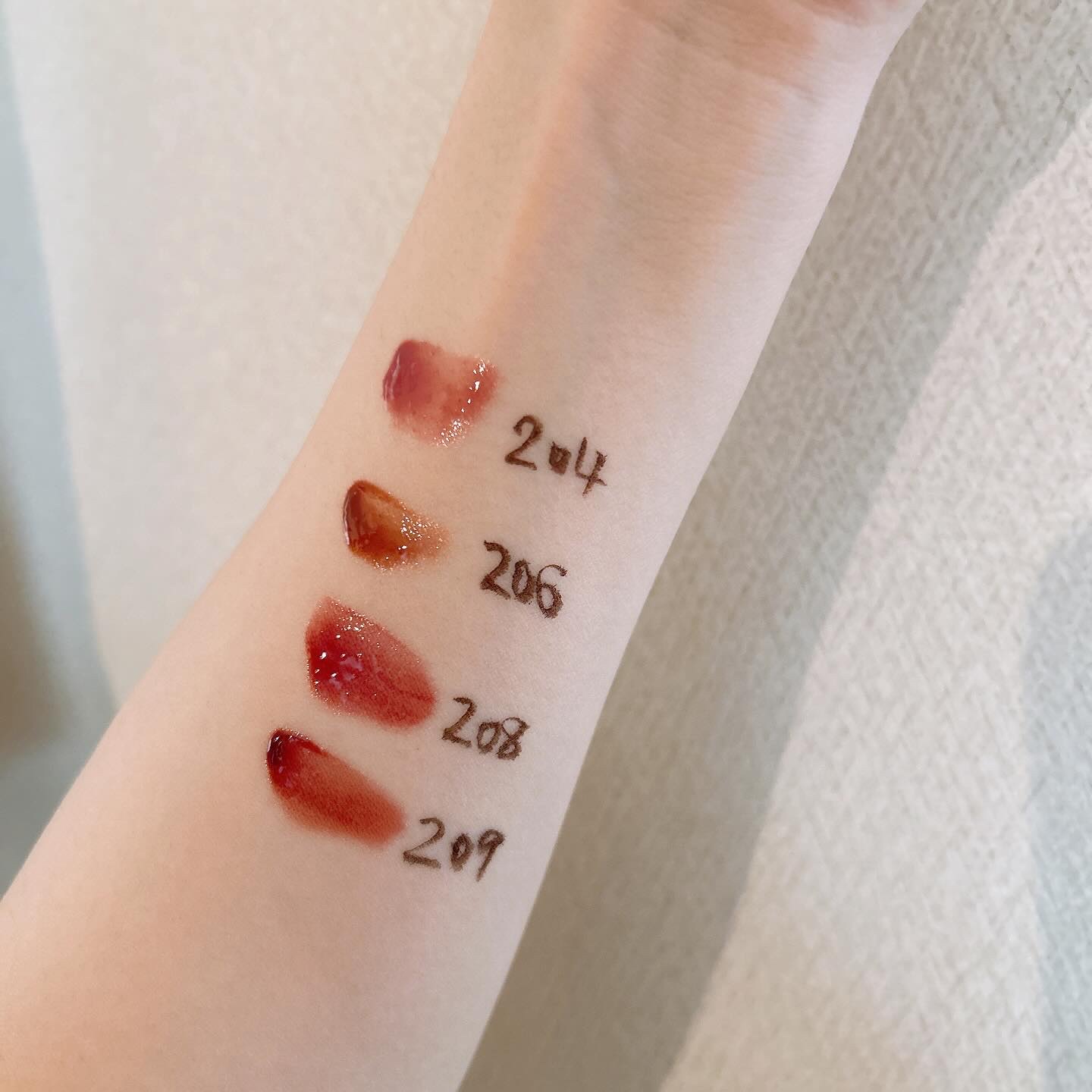 デュー ドロップ ティント/Coralhaze/リップティントを使ったクチコミ（2枚目）