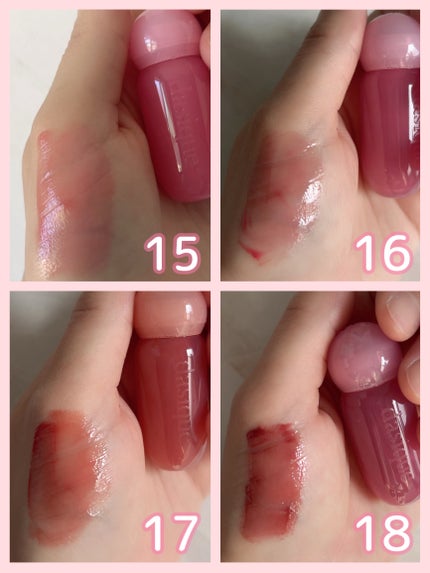 ジューシーデューイグロウティントミニ/dasique/リップティントを使ったクチコミ(3枚目)