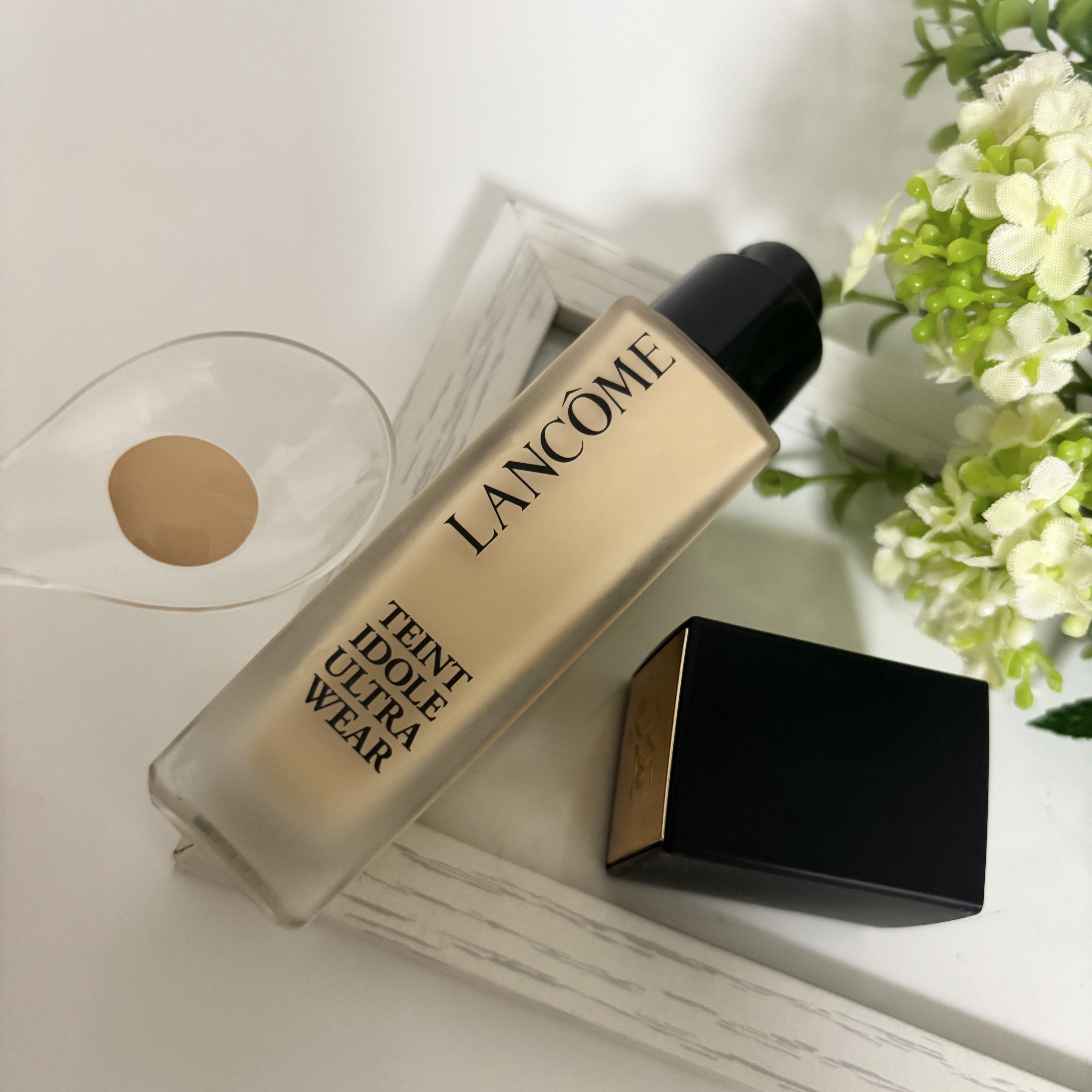 タンイドル ウルトラ ウェア リキッド N/LANCOME/リキッドファンデーションを使ったクチコミ（2枚目）