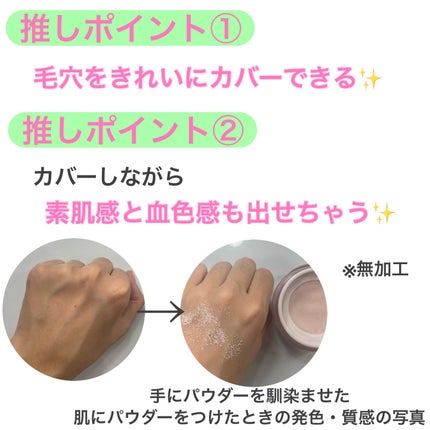 ウォンジョンヨ フィクシングブラーパウダー N/Wonjungyo/ルースパウダーを使ったクチコミ(2枚目)