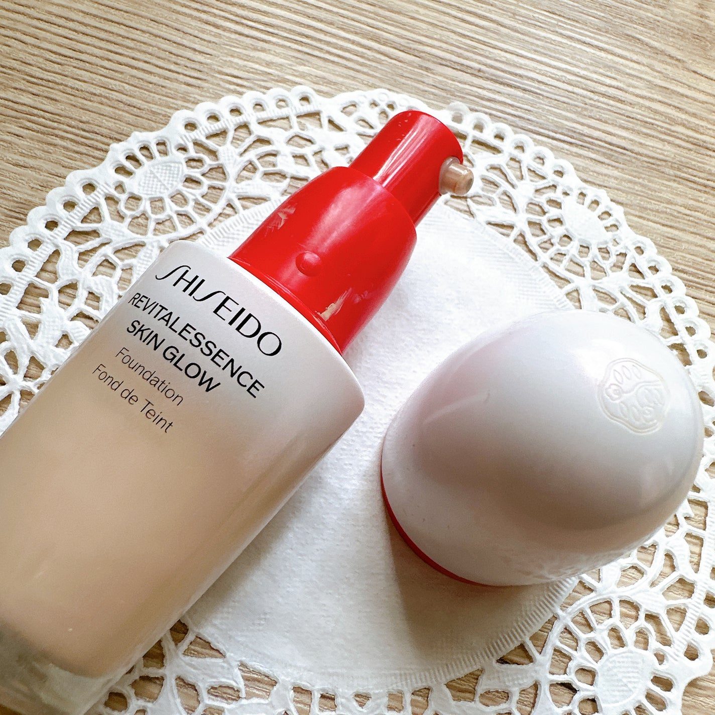エッセンス スキングロウ ファンデーション/SHISEIDO/リキッドファンデーションを使ったクチコミ(4枚目)