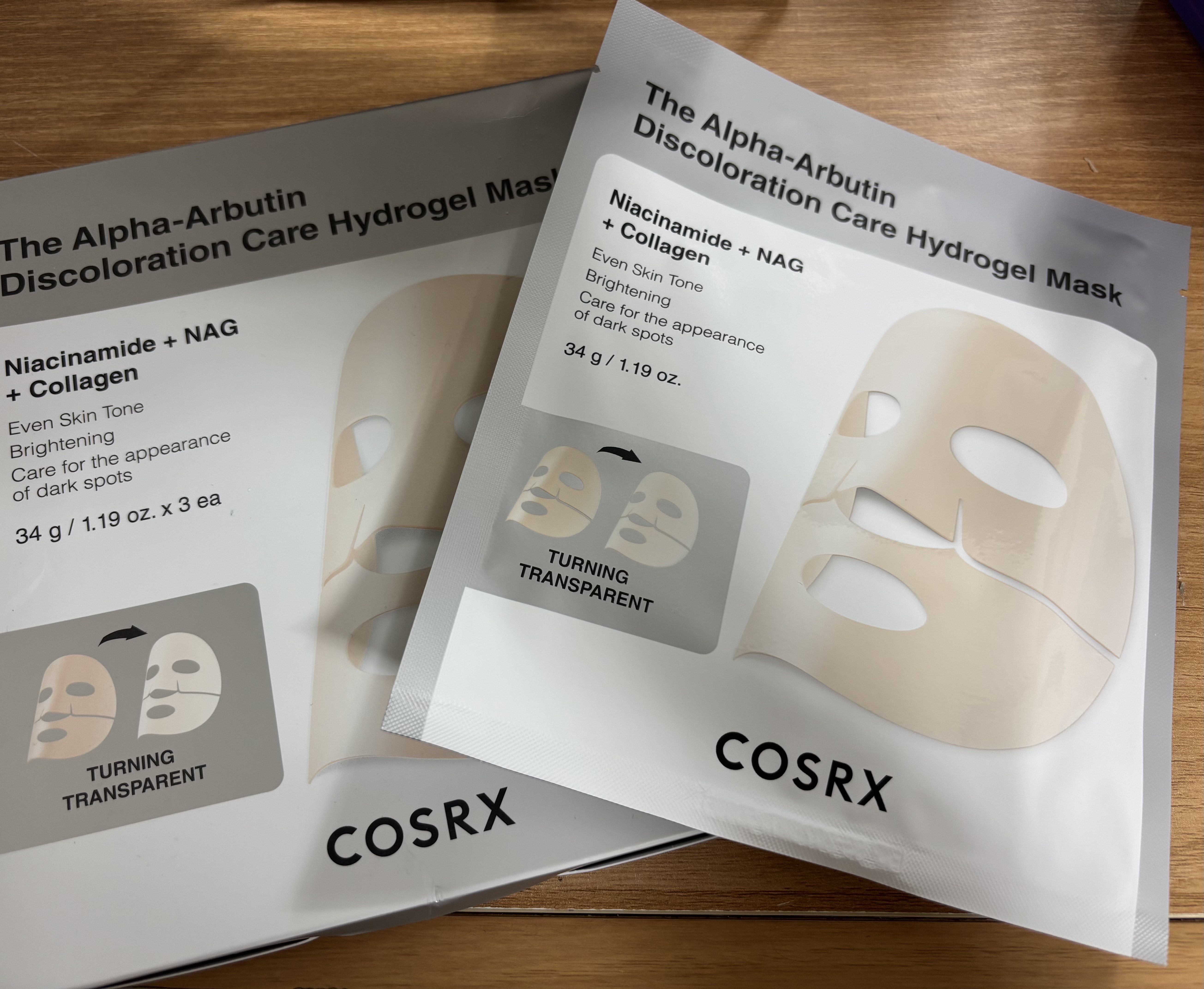 RXザ・アルファ アルブチン ハイドロゲルパック/COSRX/シートマスク・パックを使ったクチコミ（2枚目）