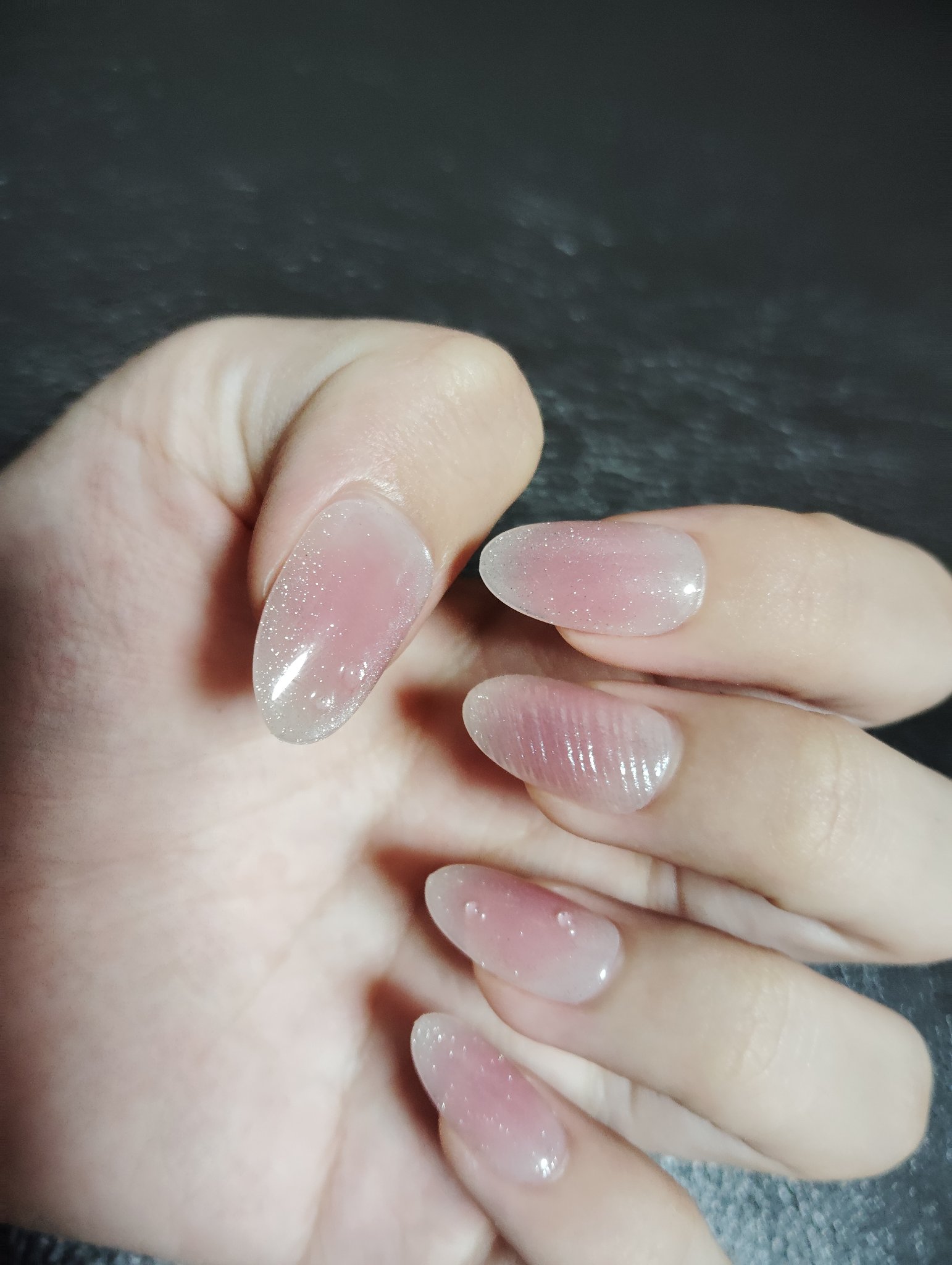 ネイルチップ(シールタイプ) PURE BLUSH/FINGER SUIT/ネイルチップ・パーツを使ったクチコミ（3枚目）