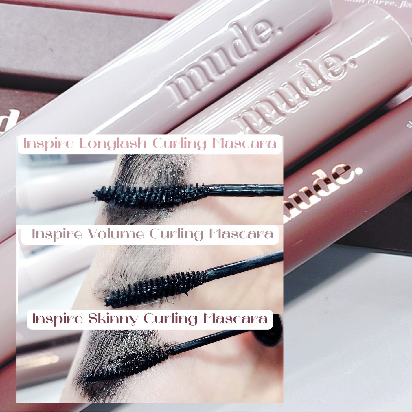 MD インスパイアロングラッシュ カーリングマスカラ/mude/マスカラを使ったクチコミ(3枚目)