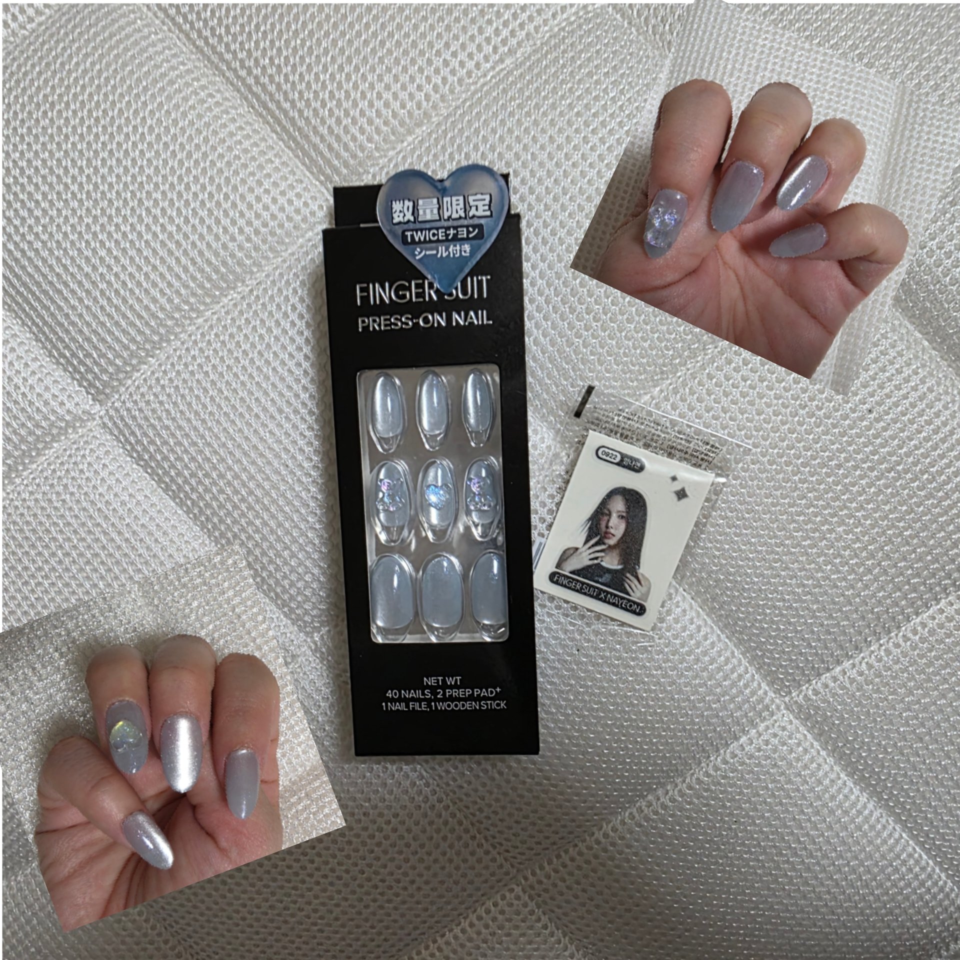 ICE FLOE/FINGER SUIT/ネイルチップ・パーツを使ったクチコミ（1枚目）