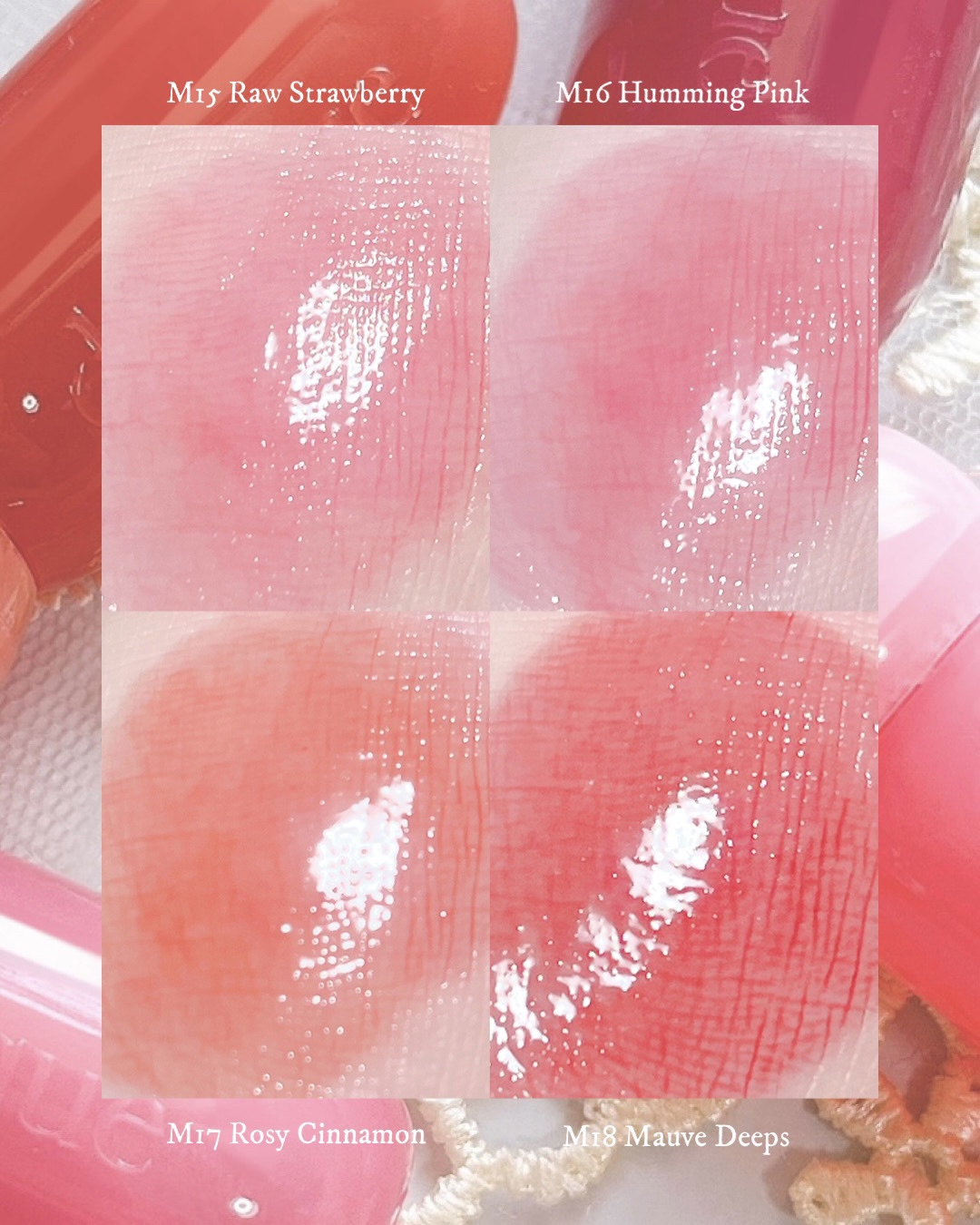 ジューシーデューイグロウティント/dasique/リップティントを使ったクチコミ（2枚目）