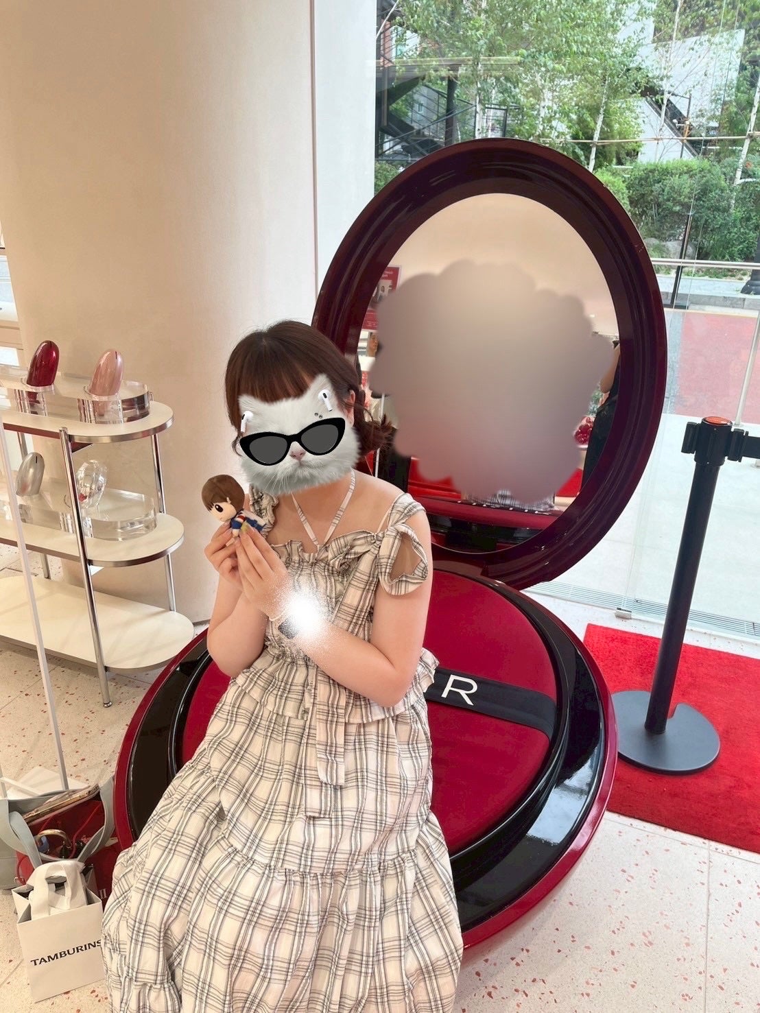 CUSTARD LIKE LIQUID BLUSH/TIRTIR(ティルティル)/リキッドチークを使ったクチコミ(6枚目)