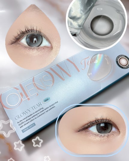 Glowy Tear 1day/OLENS/ワンデー(1DAY)カラコンを使ったクチコミ(4枚目)