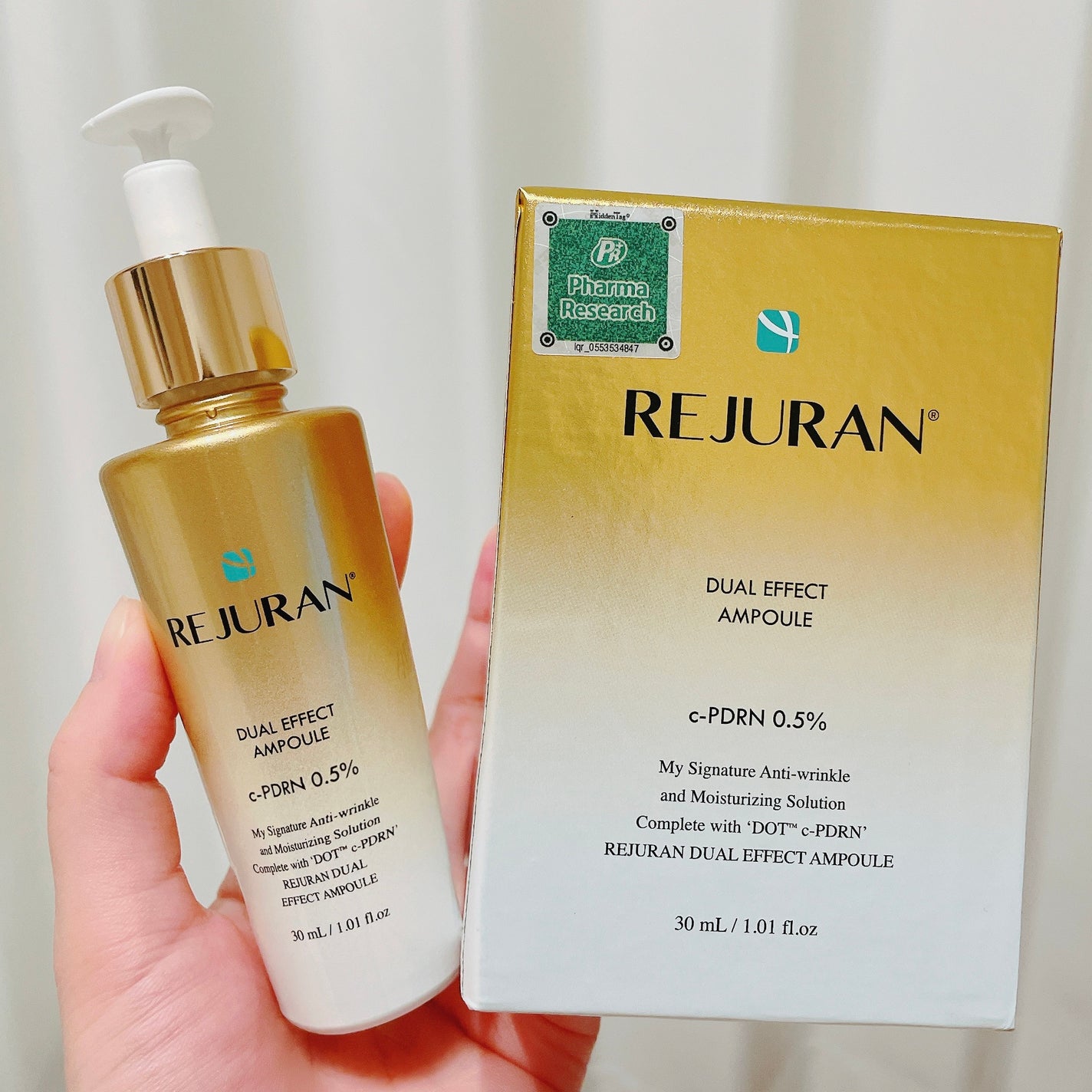 デュアル エフェクト アンプル/REJURAN COSMETICS/美容液を使ったクチコミ(6枚目)