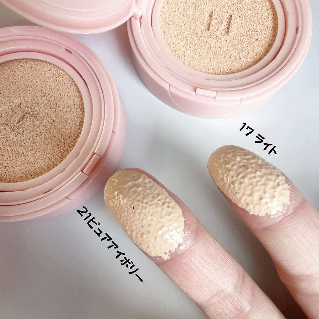 カバーマスターピンククッション/hince/クッションファンデーションを使ったクチコミ(5枚目)