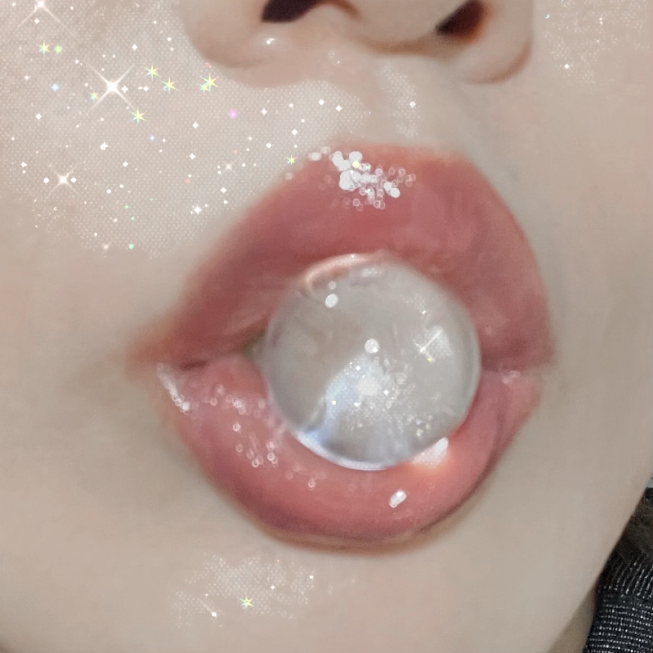 デュー ドロップ ティント/Coralhaze/リップティントを使ったクチコミ（2枚目）