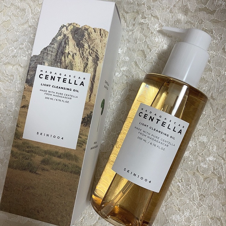 センテラ ライトクレンジングオイル/SKIN1004/オイルクレンジングを使ったクチコミ（1枚目）