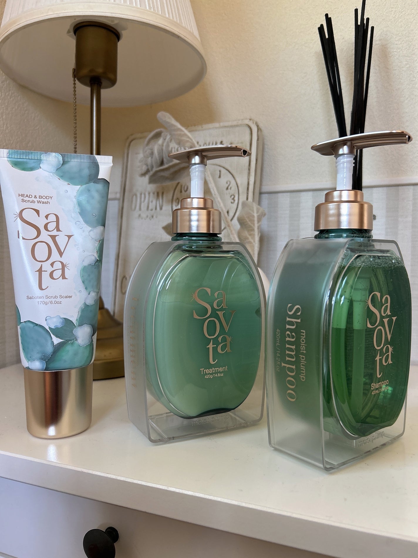 サボンドサボタ モイストプランプシャンプー/ヘアトリートメント/Savon du Savota/シャンプー・コンディショナーを使ったクチコミ(1枚目)