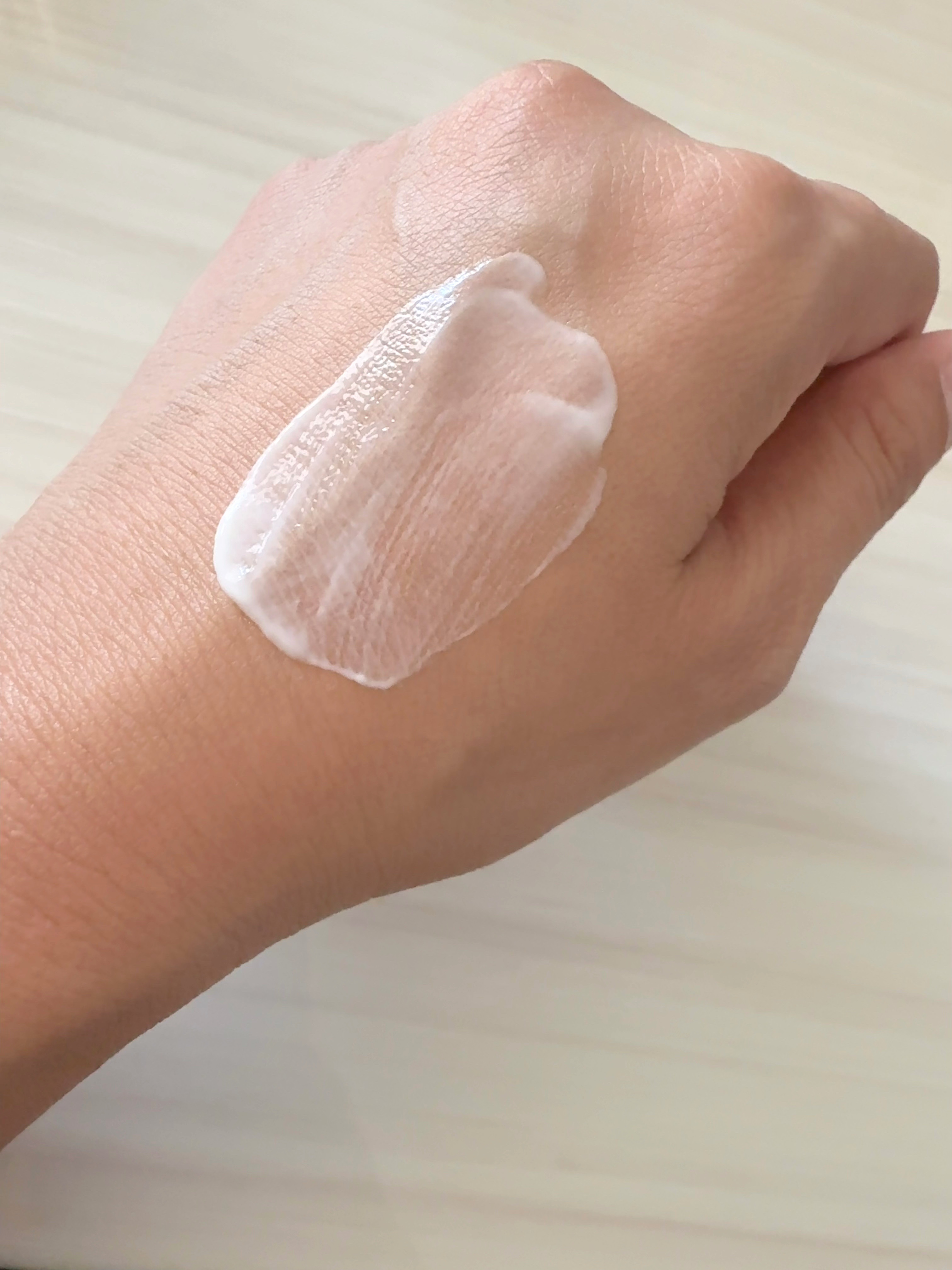 スキンバリアモイスチャーサンクリーム/Ongredients/日焼け止めクリームを使ったクチコミ（3枚目）