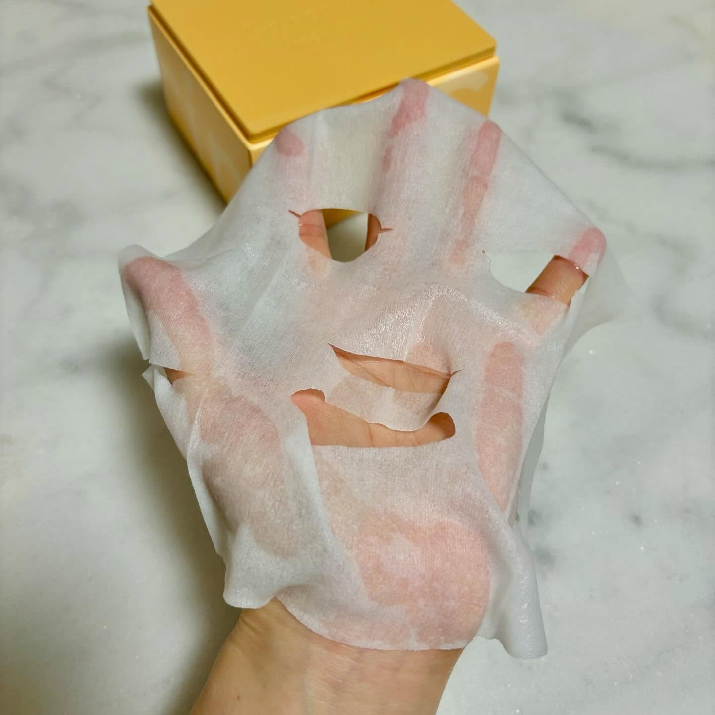 サボリーノ メガショット 朝用ツヤピールマスク CC/サボリーノ/シートマスク・パックを使ったクチコミ（3枚目）