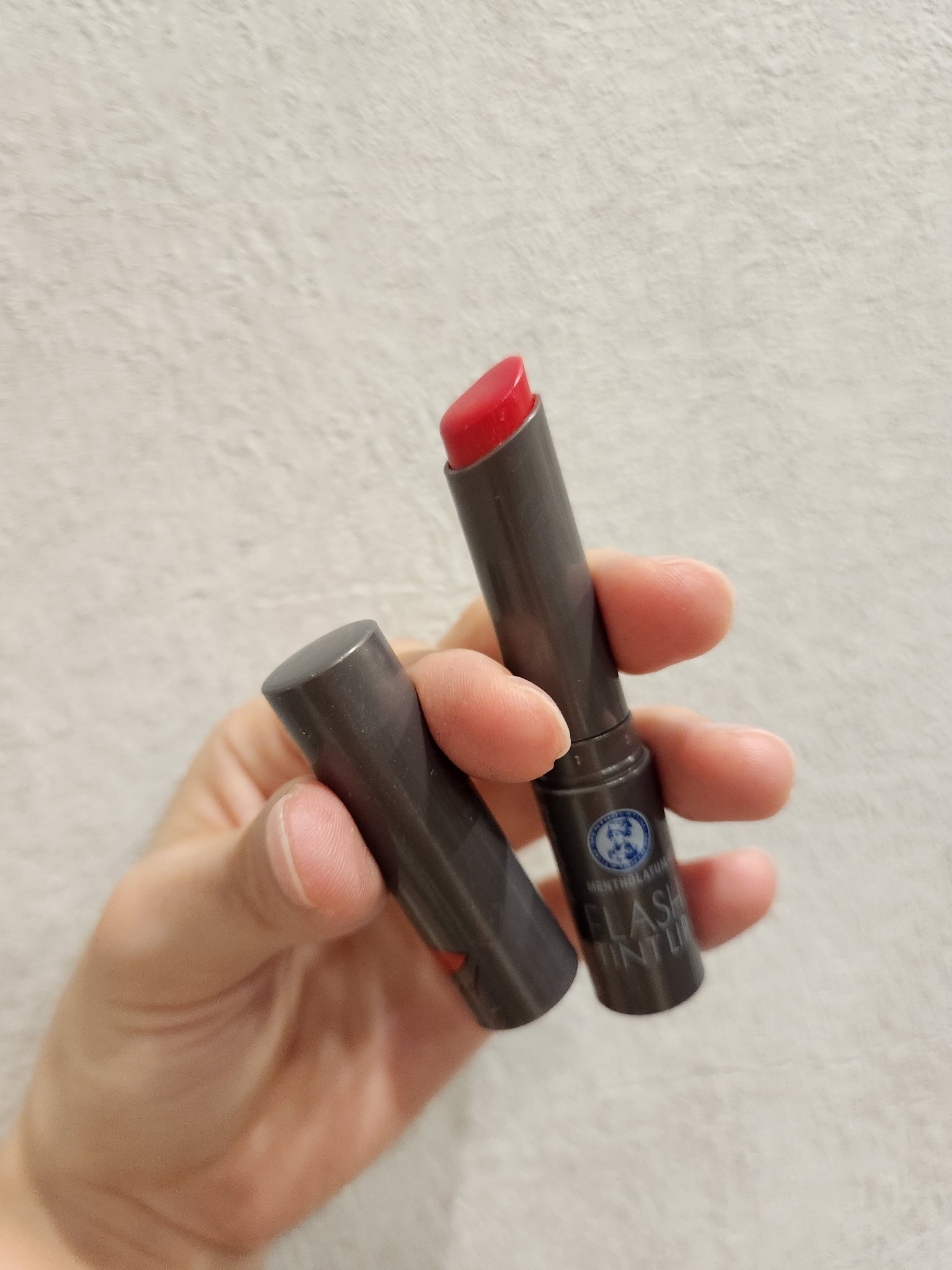 メンソレータム フラッシュティントリップ レッド/メンソレータム/リップティントを使ったクチコミ（1枚目）