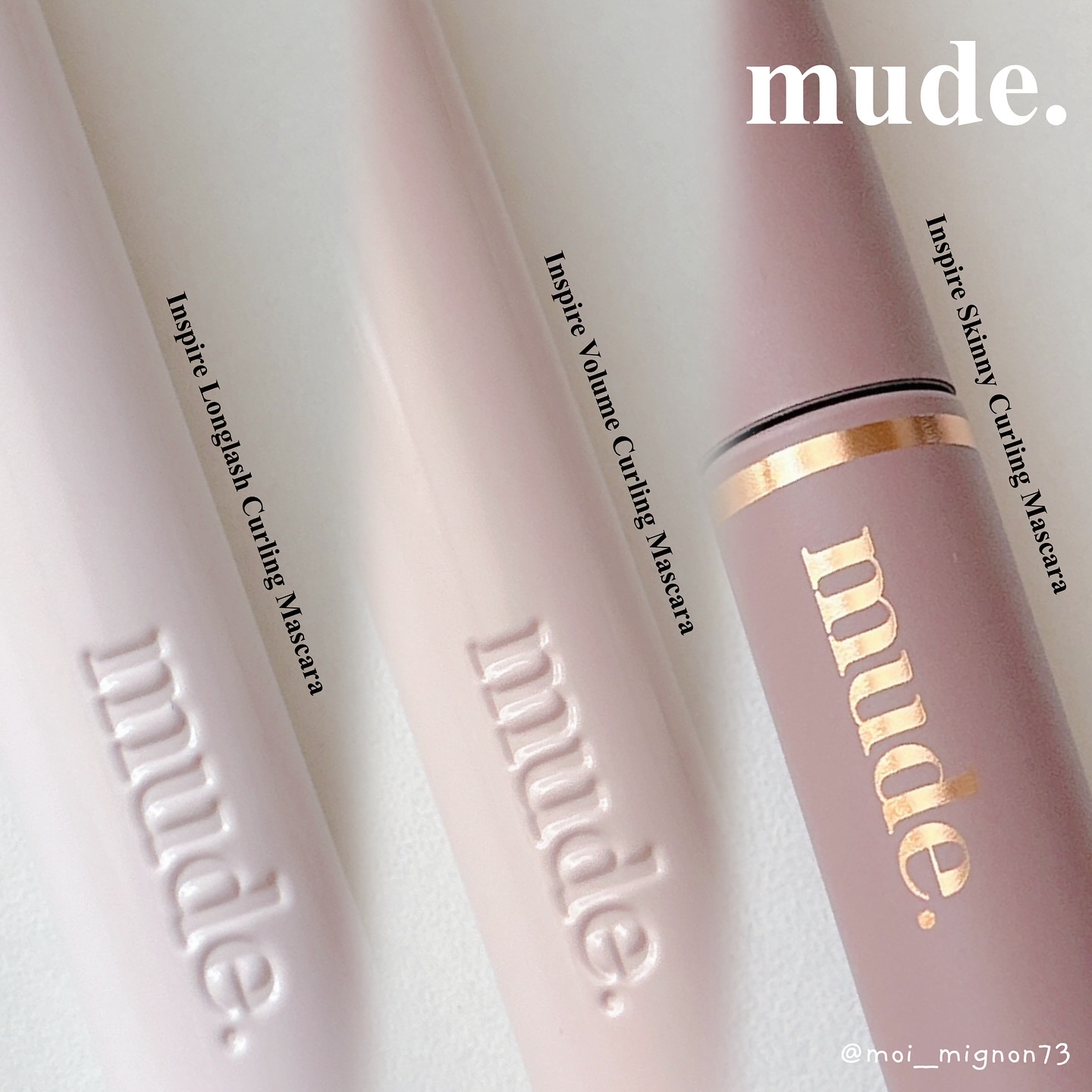 MD インスパイアロングラッシュ カーリングマスカラ/mude/マスカラを使ったクチコミ（3枚目）