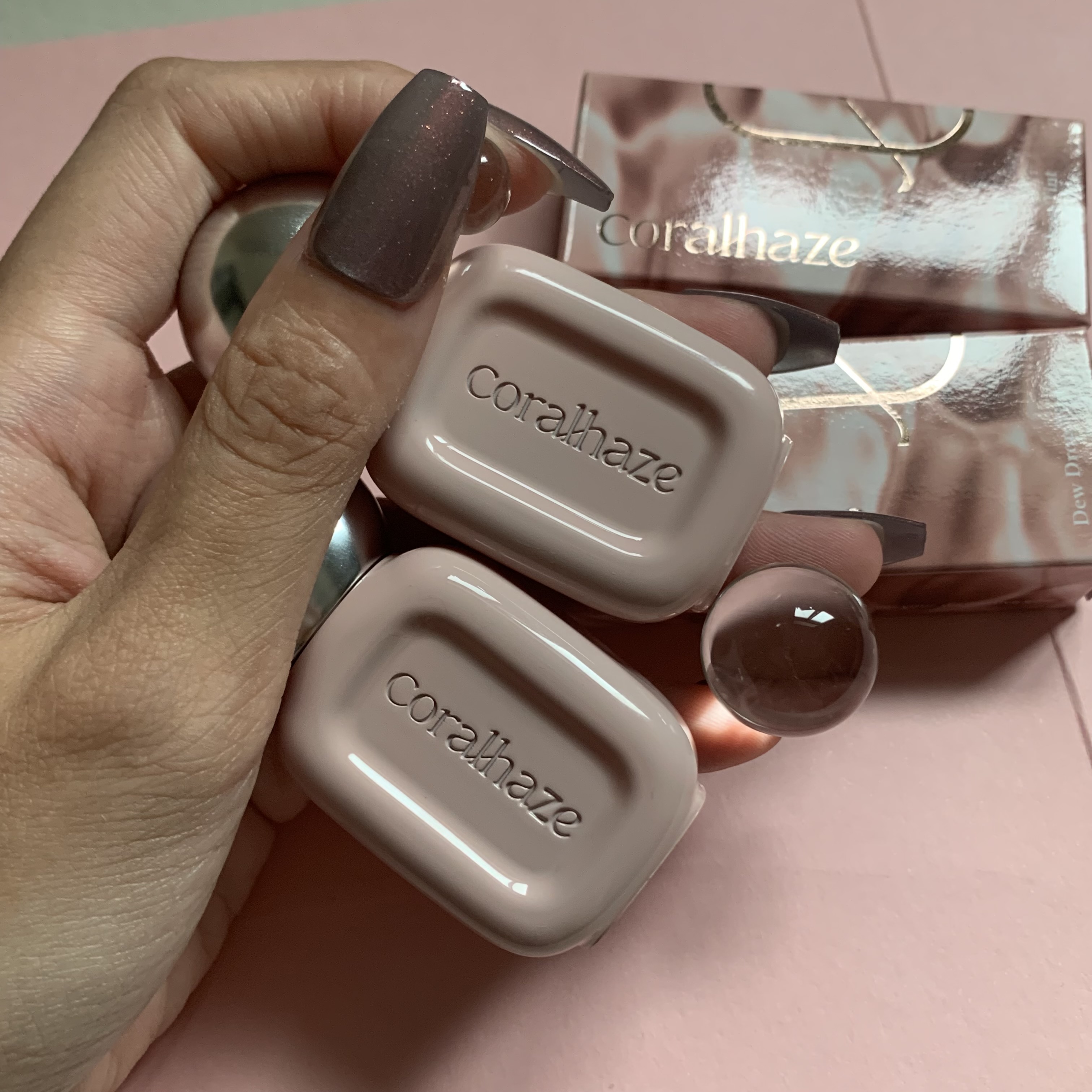 デュー ドロップ ティント/Coralhaze/リップティントを使ったクチコミ（2枚目）