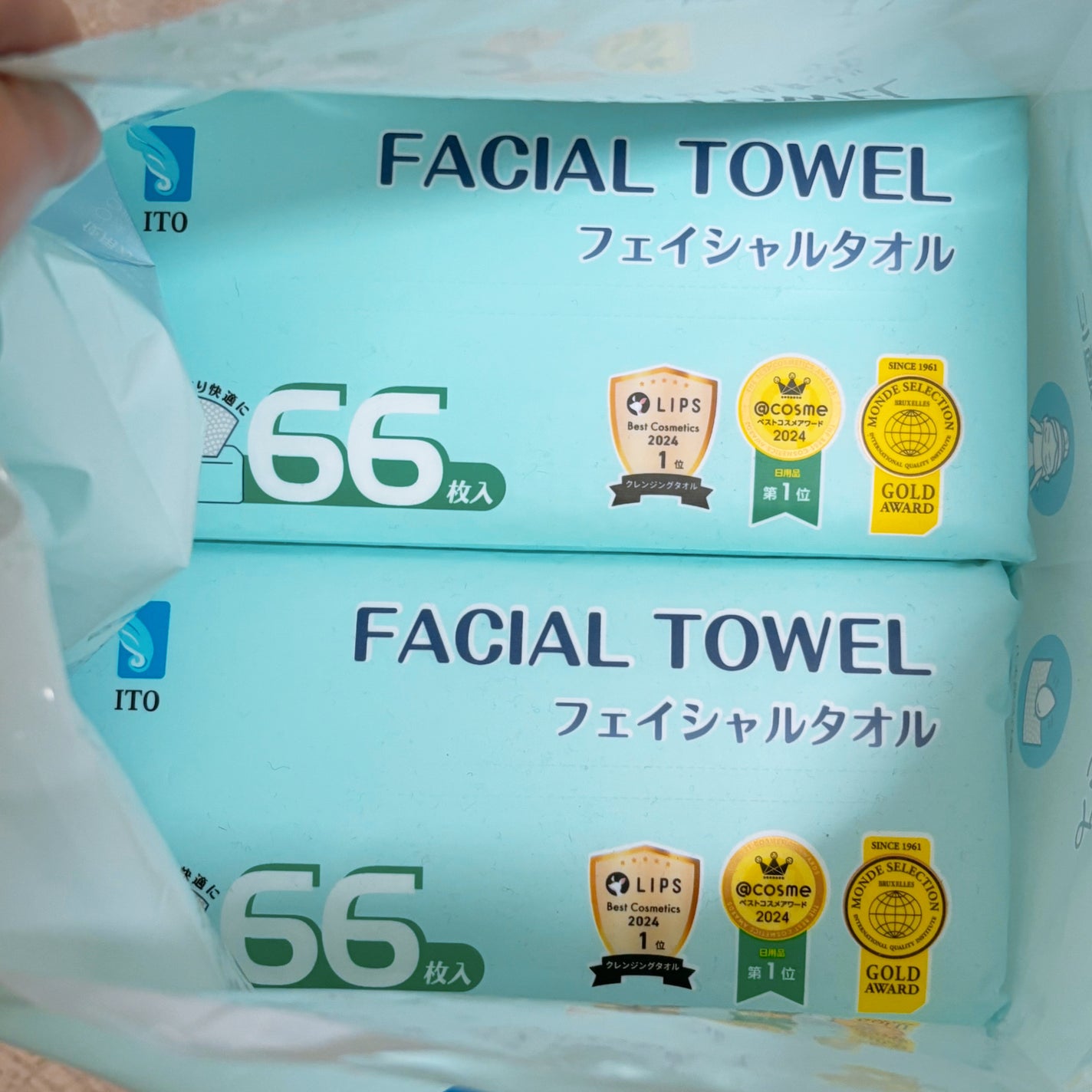 ITOフェイシャルタオル/ITO/クレンジングタオルを使ったクチコミ(5枚目)